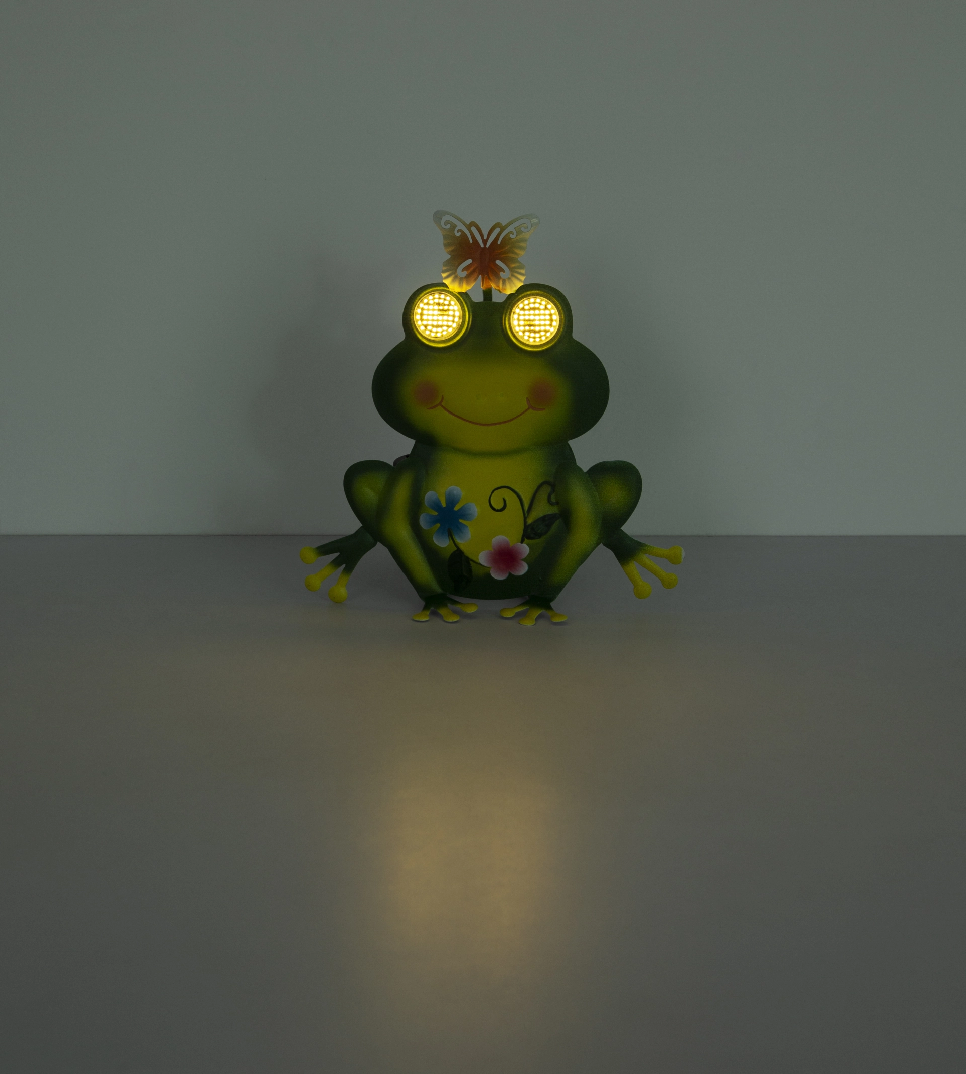 SOLARLEUCHTE METALL GRÜN, 104XLED