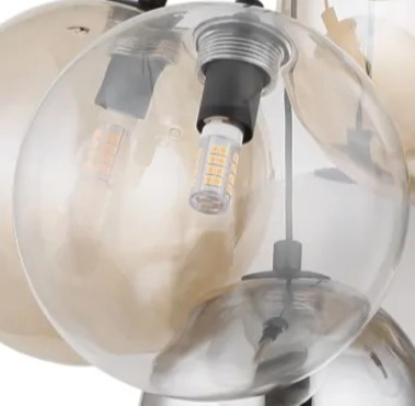 Transparentes Glasdome Ø120 mm passend zu 56144-9H; Hersteller Globo Handels GmbH