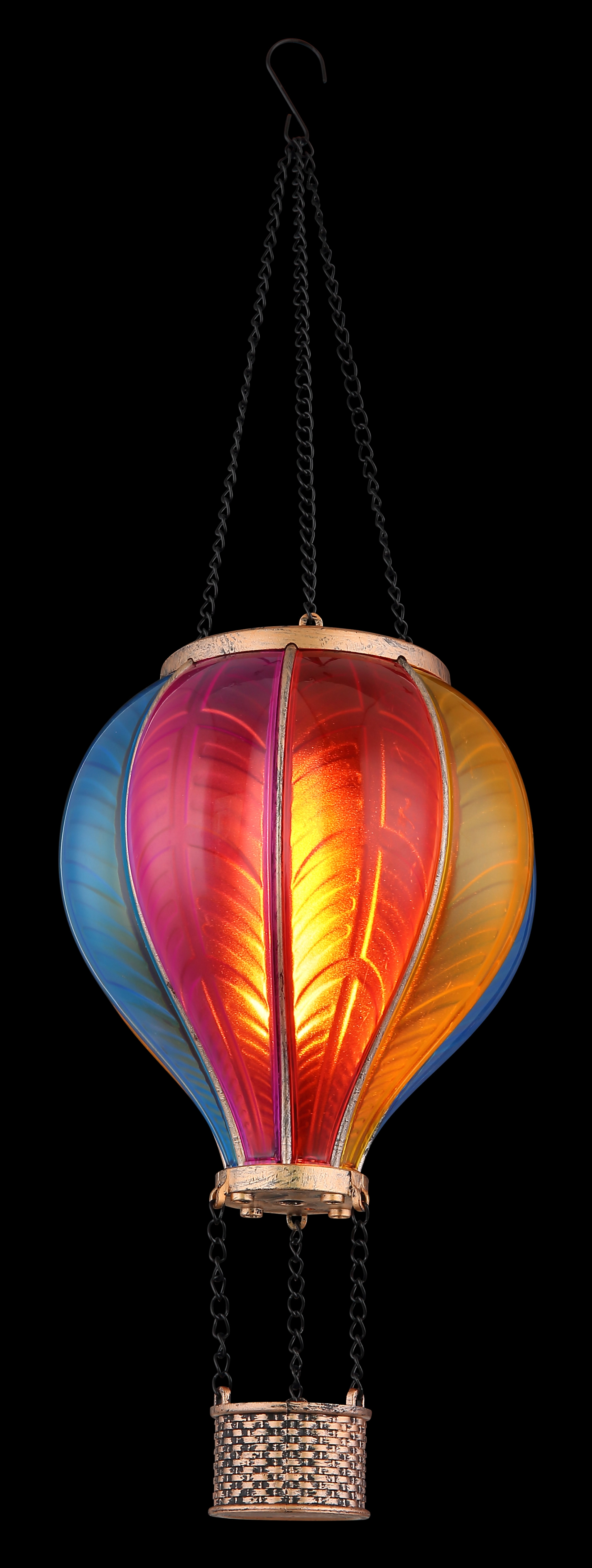 SOLARLEUCHTE METALL SCHWARZ MATT, 20XLED