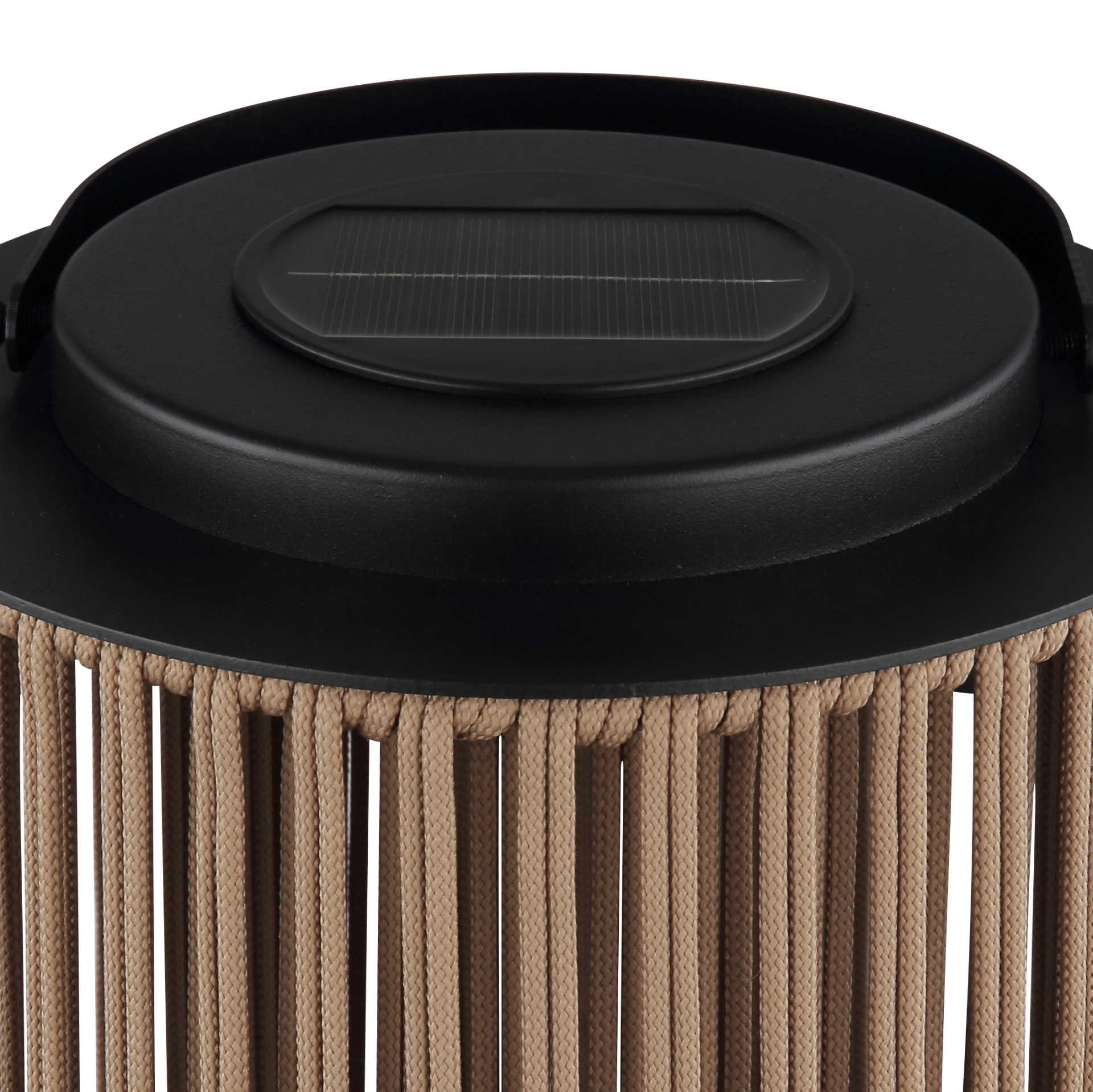 SOLARLEUCHTE METALL SCHWARZ MATT, 1XLED