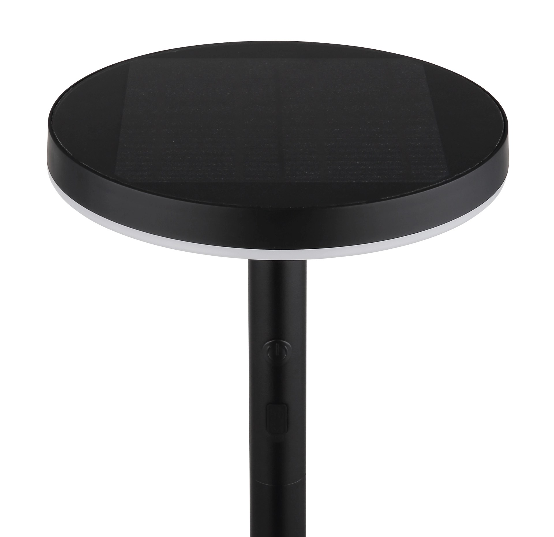 SOLARLEUCHTE ALUMINIUM SCHWARZ MATT, 1XLED