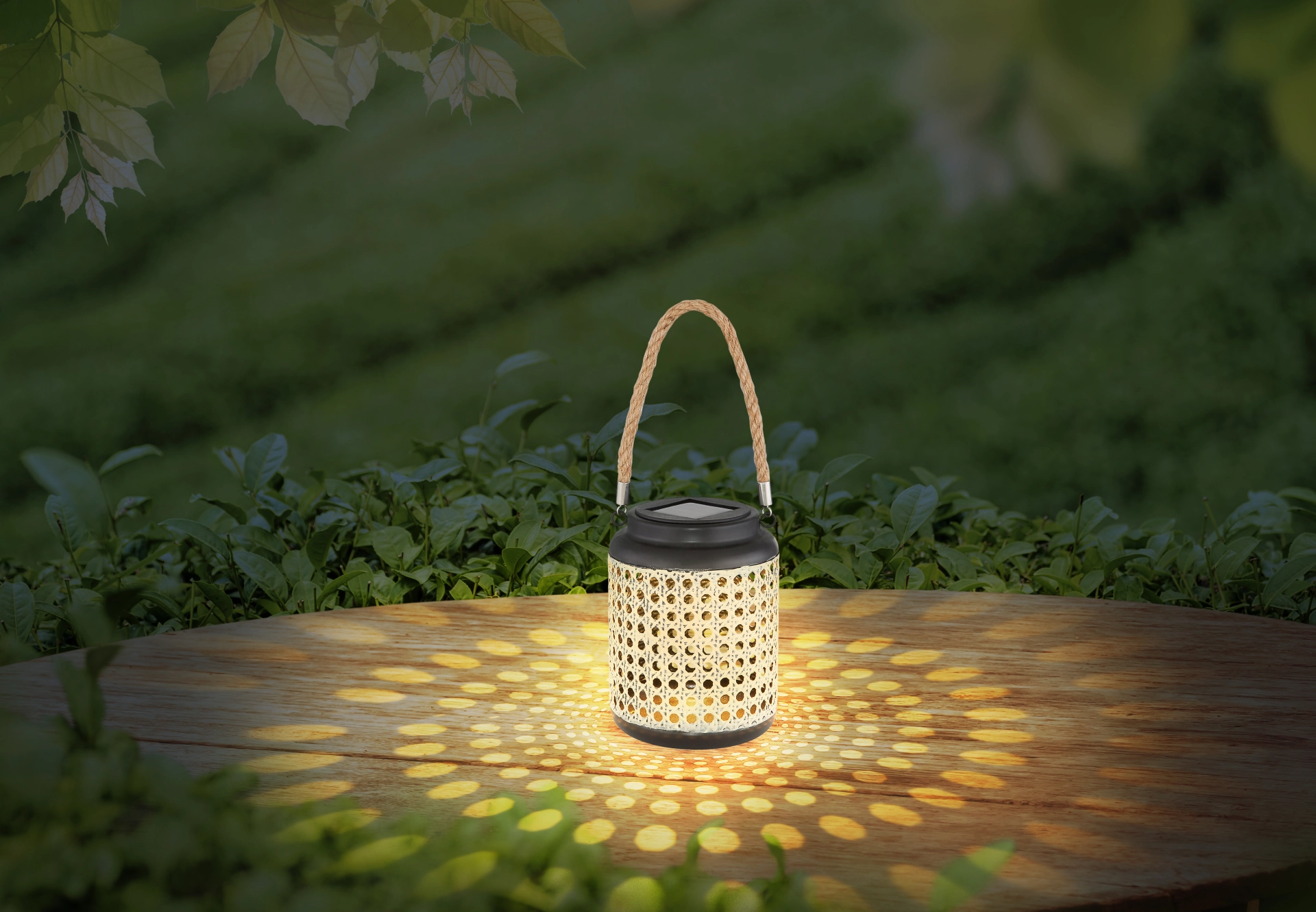 SOLARLEUCHTE METALL SCHWARZ, 1XLED