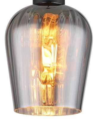 ERSATZGLAS RAUCHFARBEN, RUND, FÜR 15627 SERIE