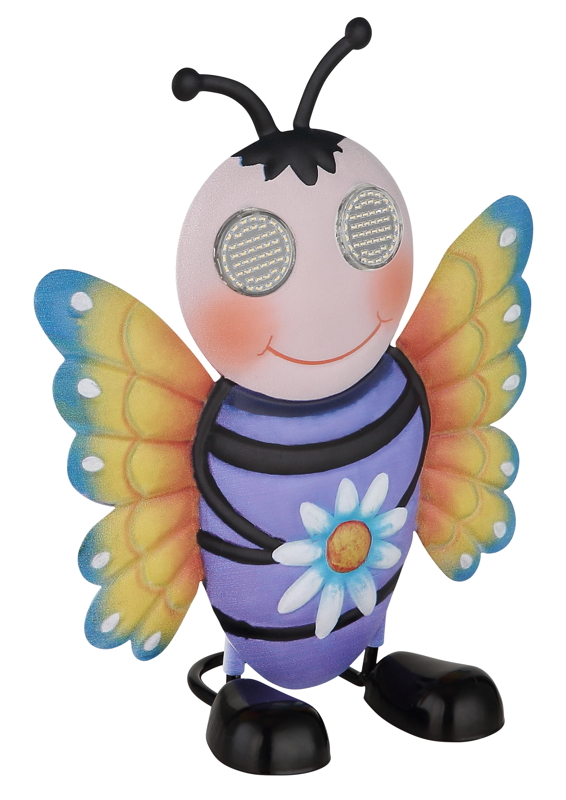 SOLARLEUCHTE METALL BUNT, 104XLED