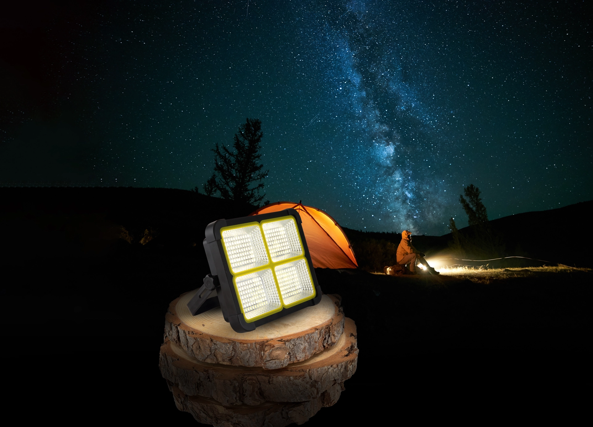 SOLARLEUCHTE KUNSTSTOFF SCHWARZ, 1XLED