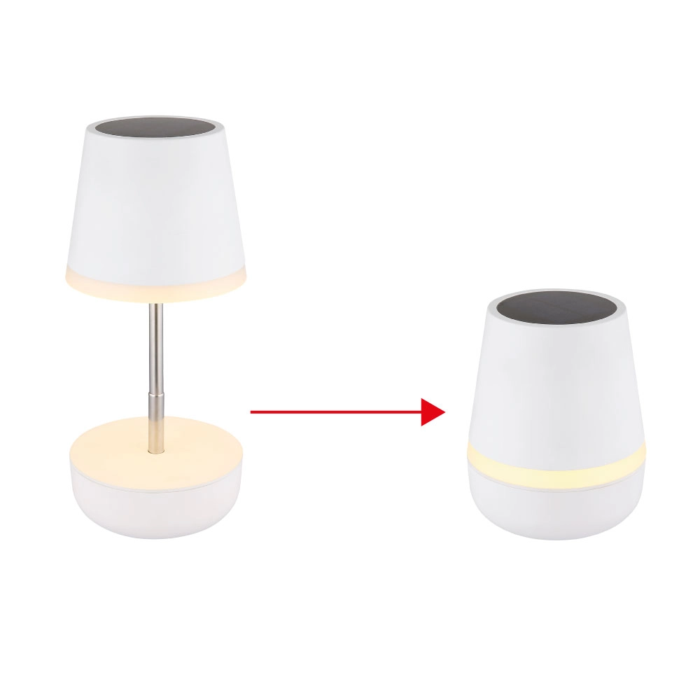 SOLARLEUCHTE KUNSTSTOFF WEIß, 10XLED