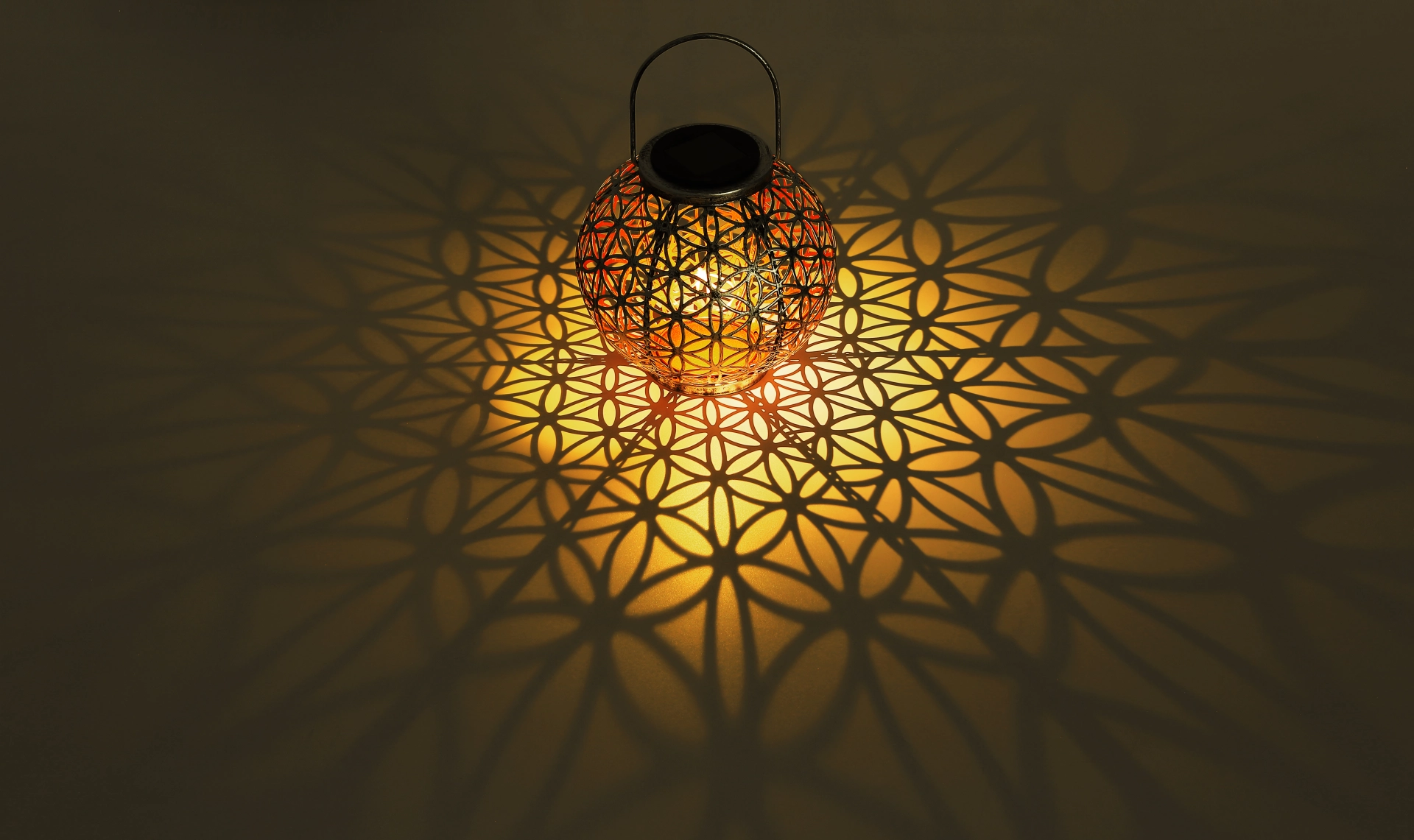 SOLARLEUCHTE METALL SILBERFARBEN, 1XLED