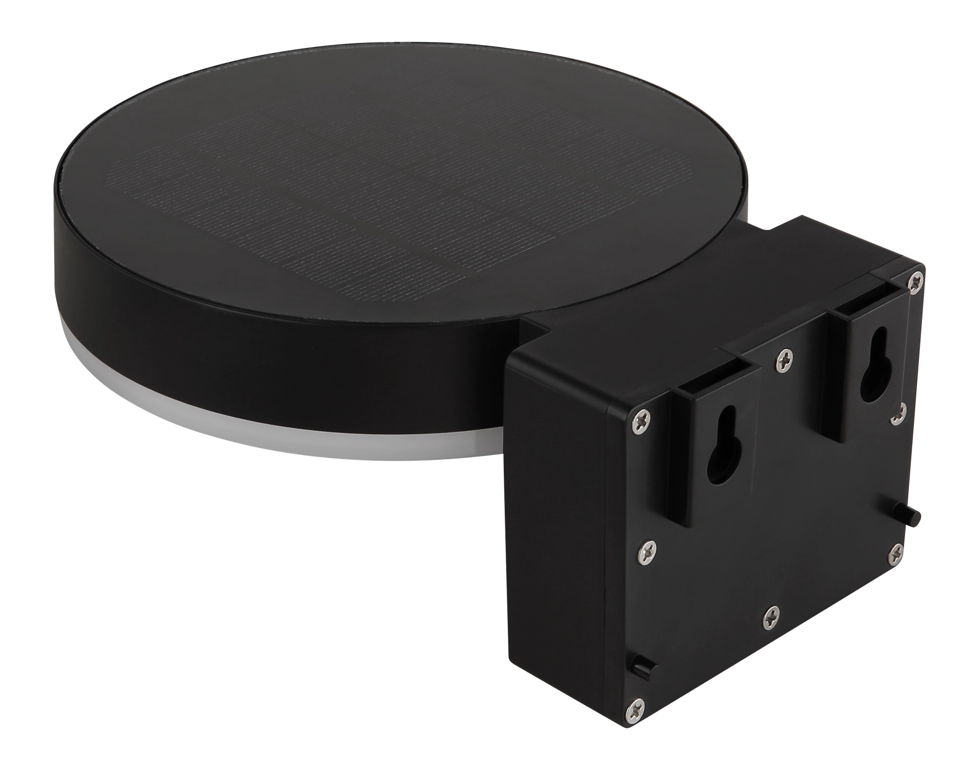 SOLARLEUCHTE KUNSTSTOFF SCHWARZ MATT, 1XLED