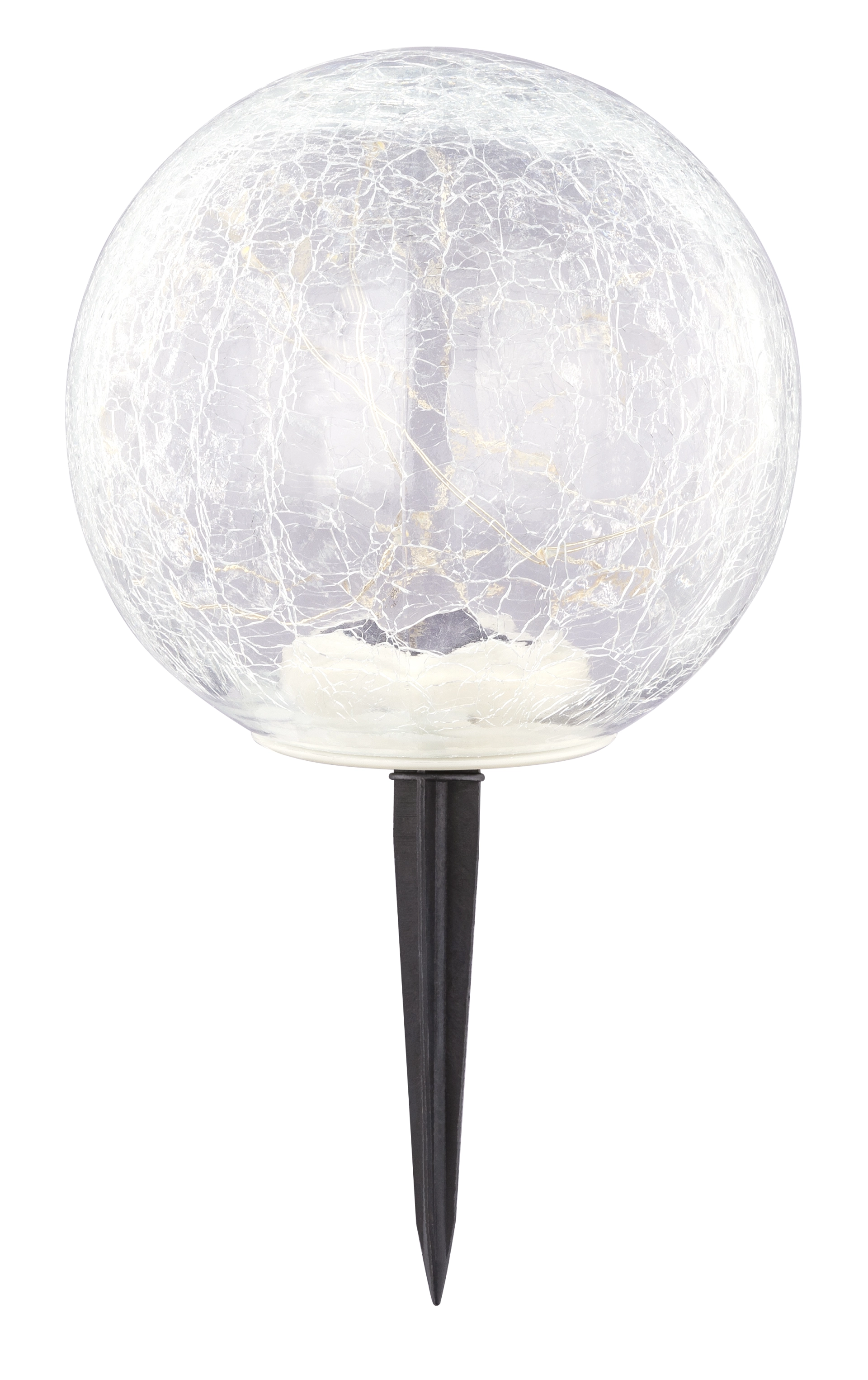 SOLARLEUCHTE KUNSTSTOFF SCHWARZ, 15XLED