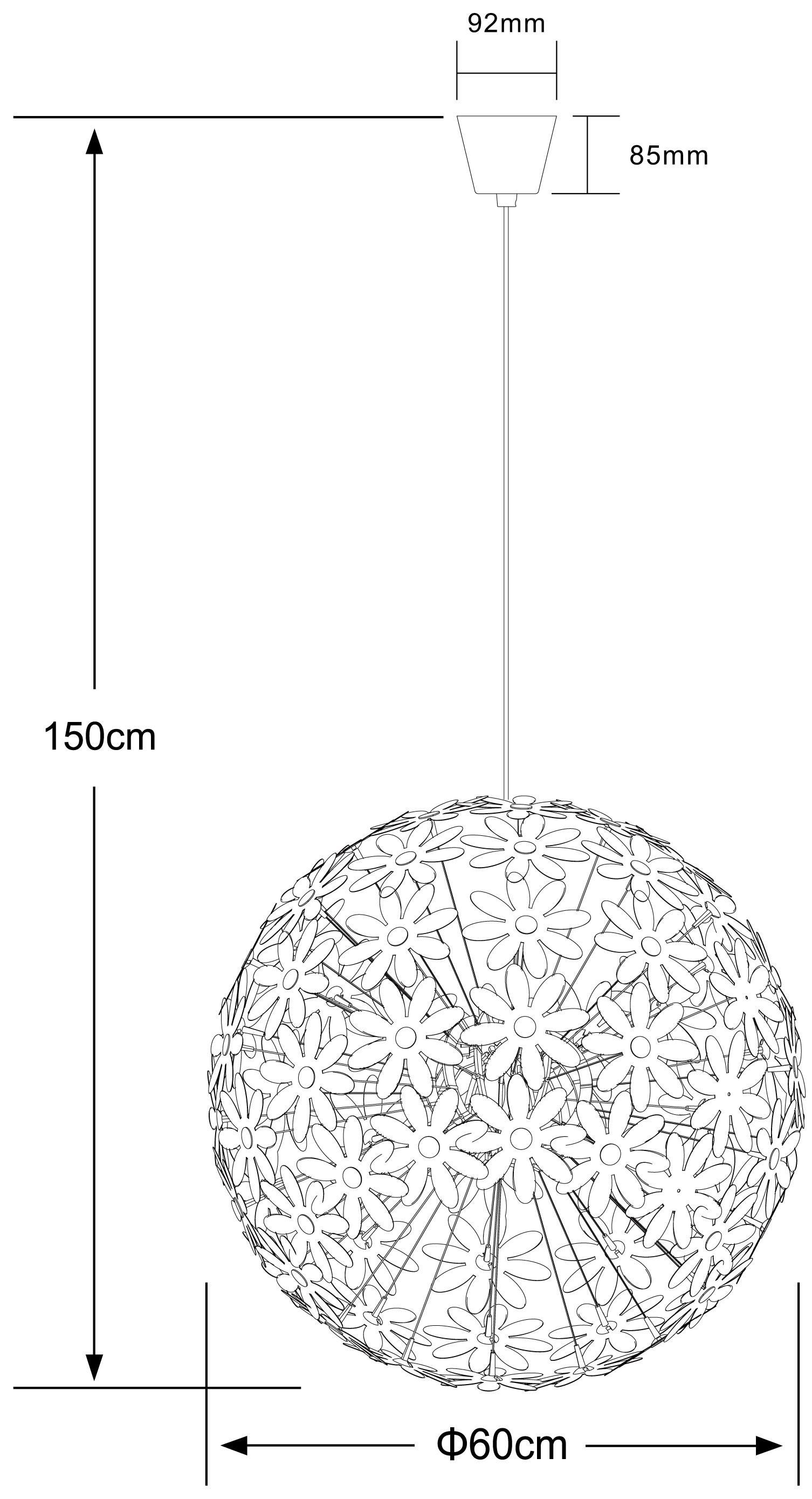 STELLA | white plastic | liv/bed | E27 LED dim
