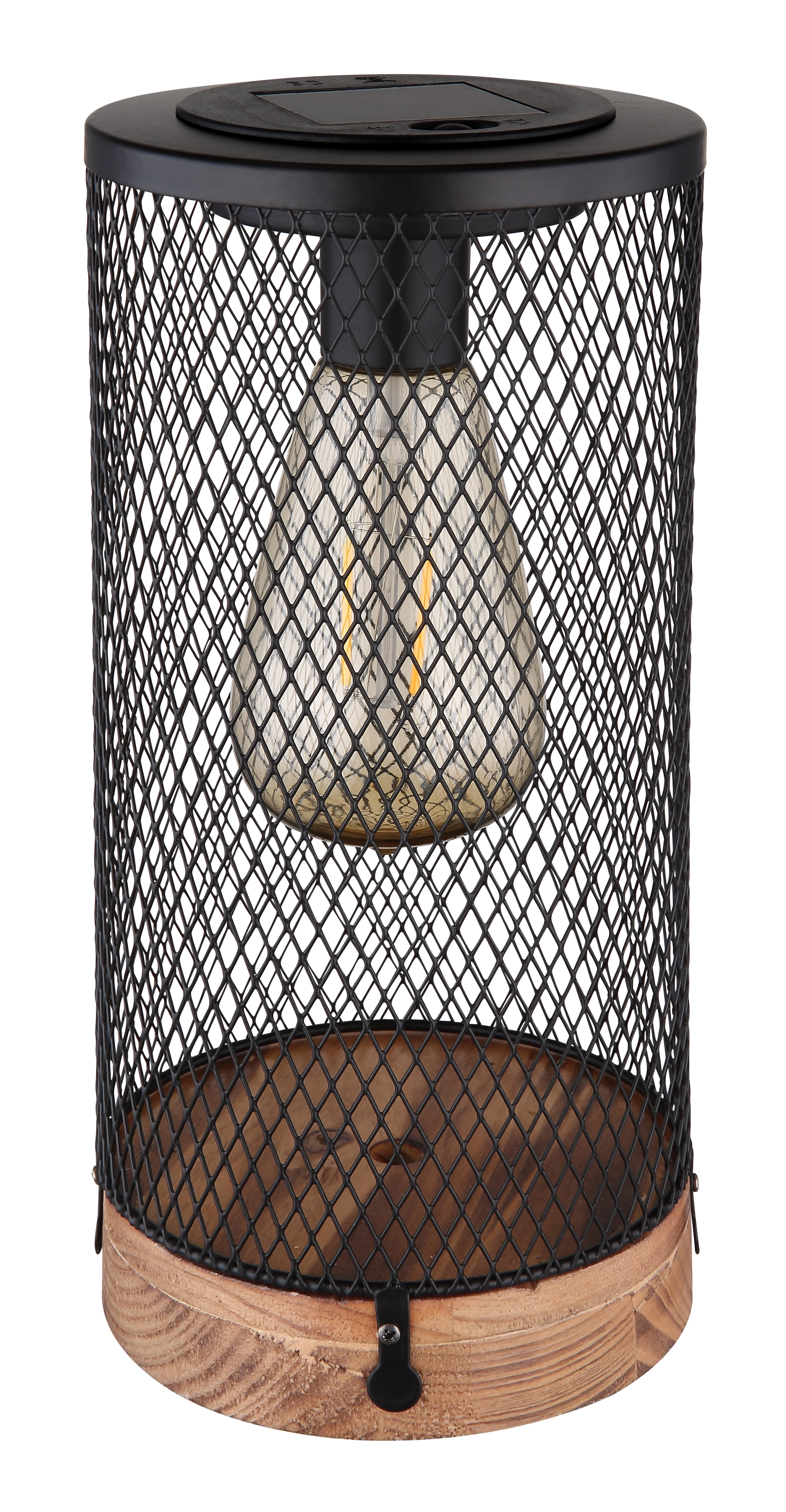 SOLARLEUCHTE HOLZ NATURFARBEN, 1XLED