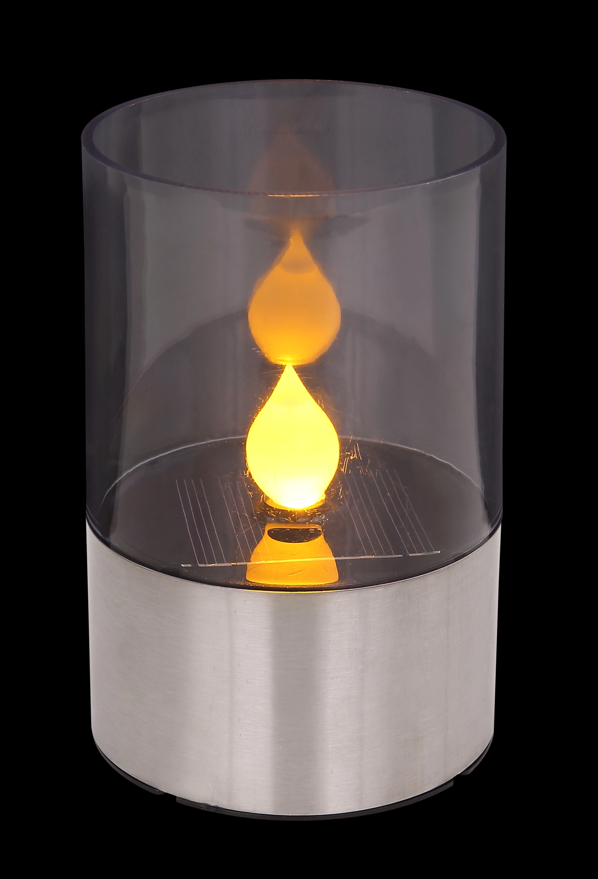 SOLARLEUCHTE EDELSTAHL, 1XLED