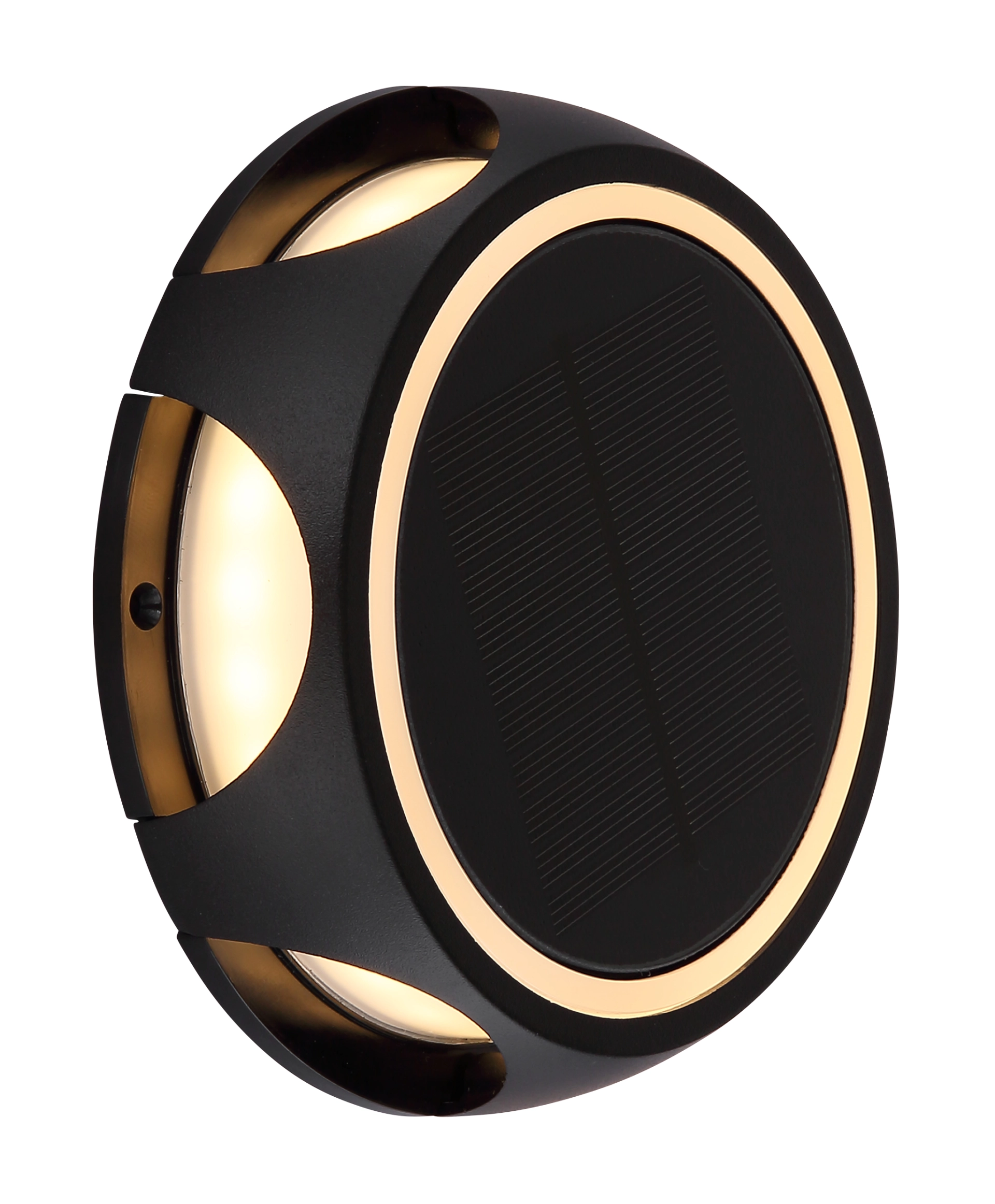 SOLARLEUCHTE ALUMINIUM DRUCKGUSS SCHWARZ MATT, 1XL