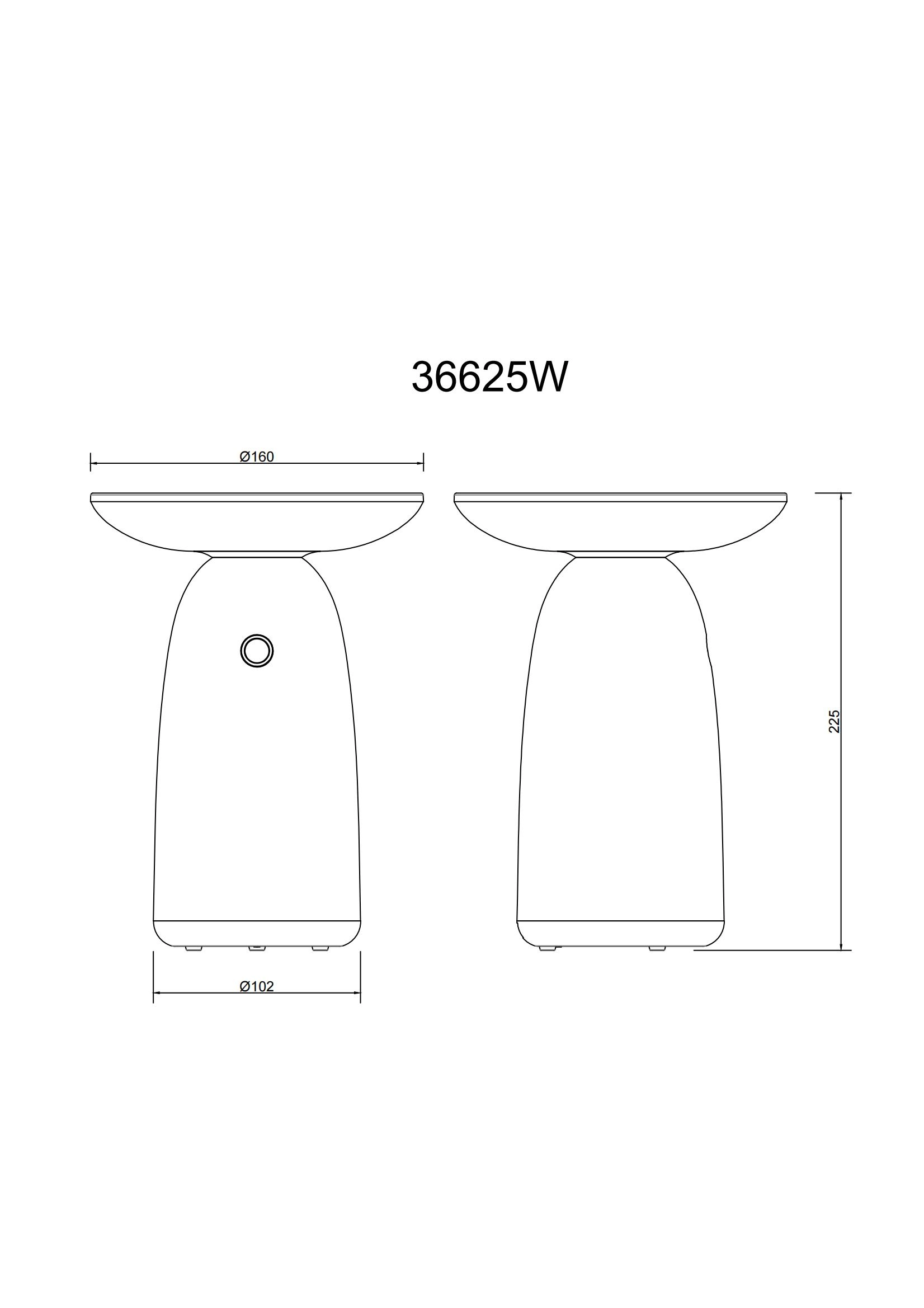 SOLARLEUCHTE ALUMINIUM WEIß, 1XLED