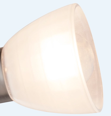 GLAS MIT GITTERMUSTER SATINIERT