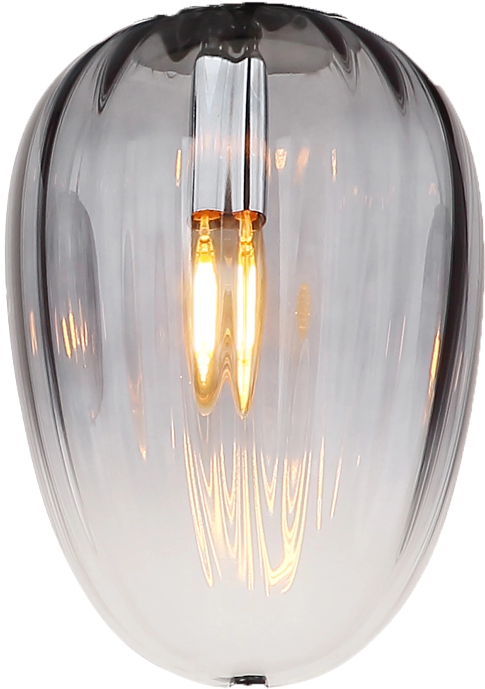 ERSATZGLAS RAUCHFARBEN, DURCHMESSER 15,8CM