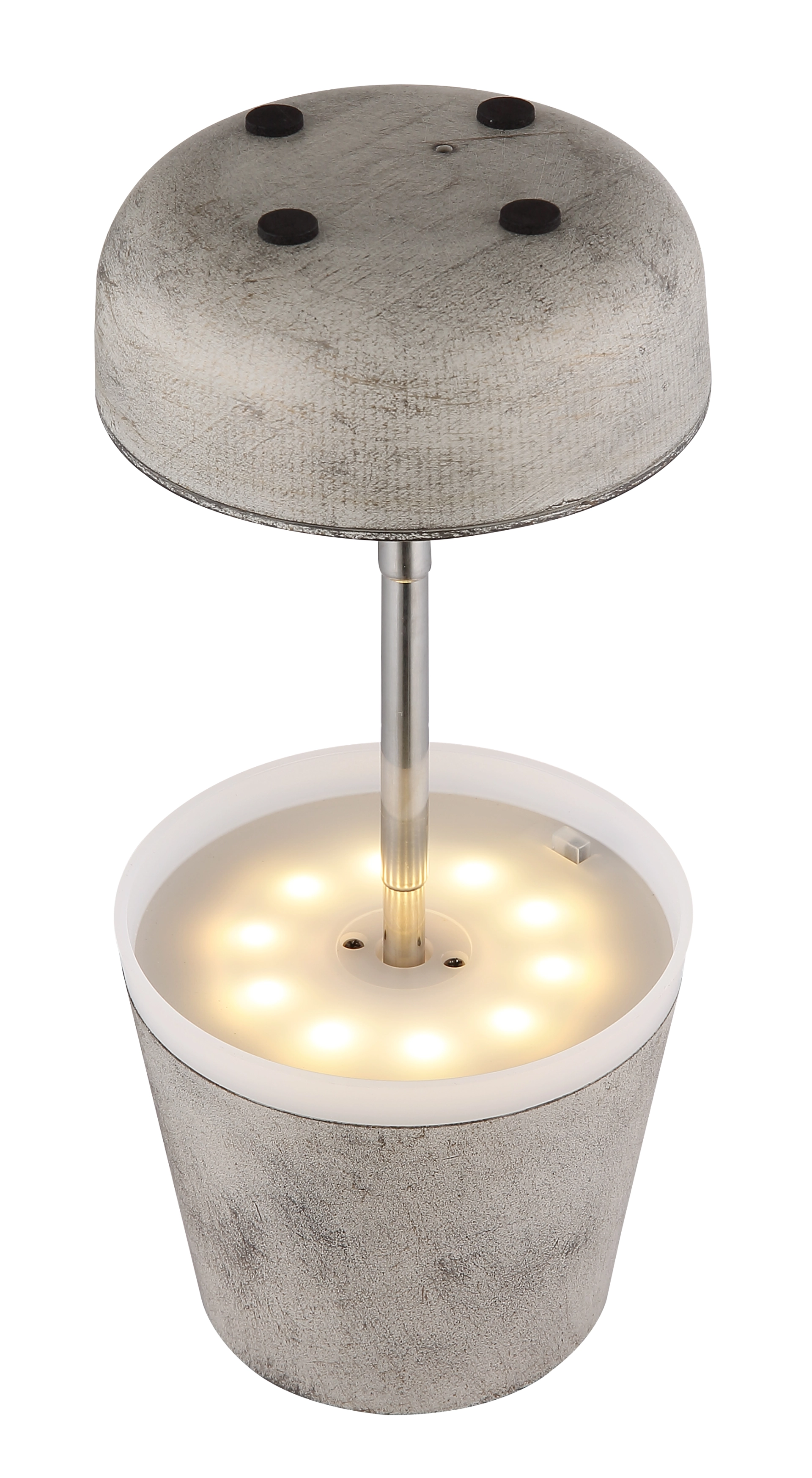 SOLARLEUCHTE KUNSTSTOFF SANDFARBEN, 10XLED