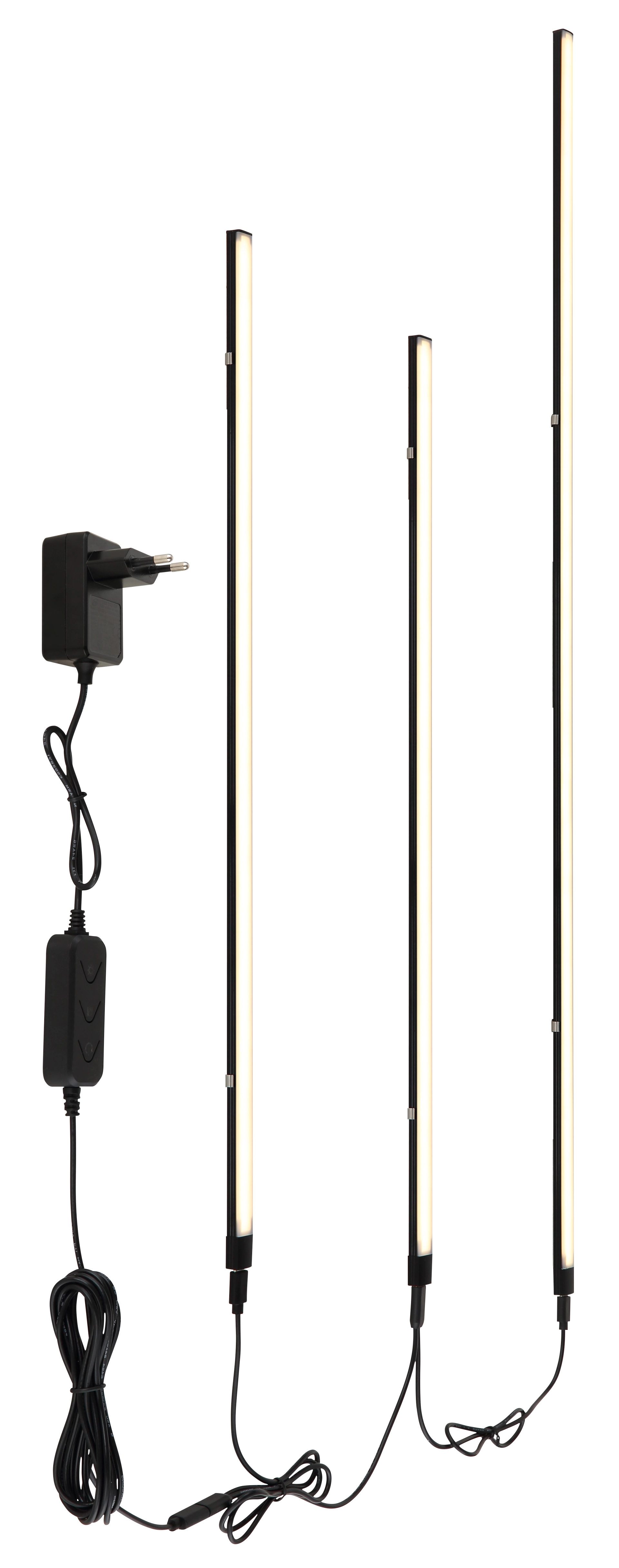LED-BAND KUNSTSTOFF SCHWARZ MATT, 1XLED
