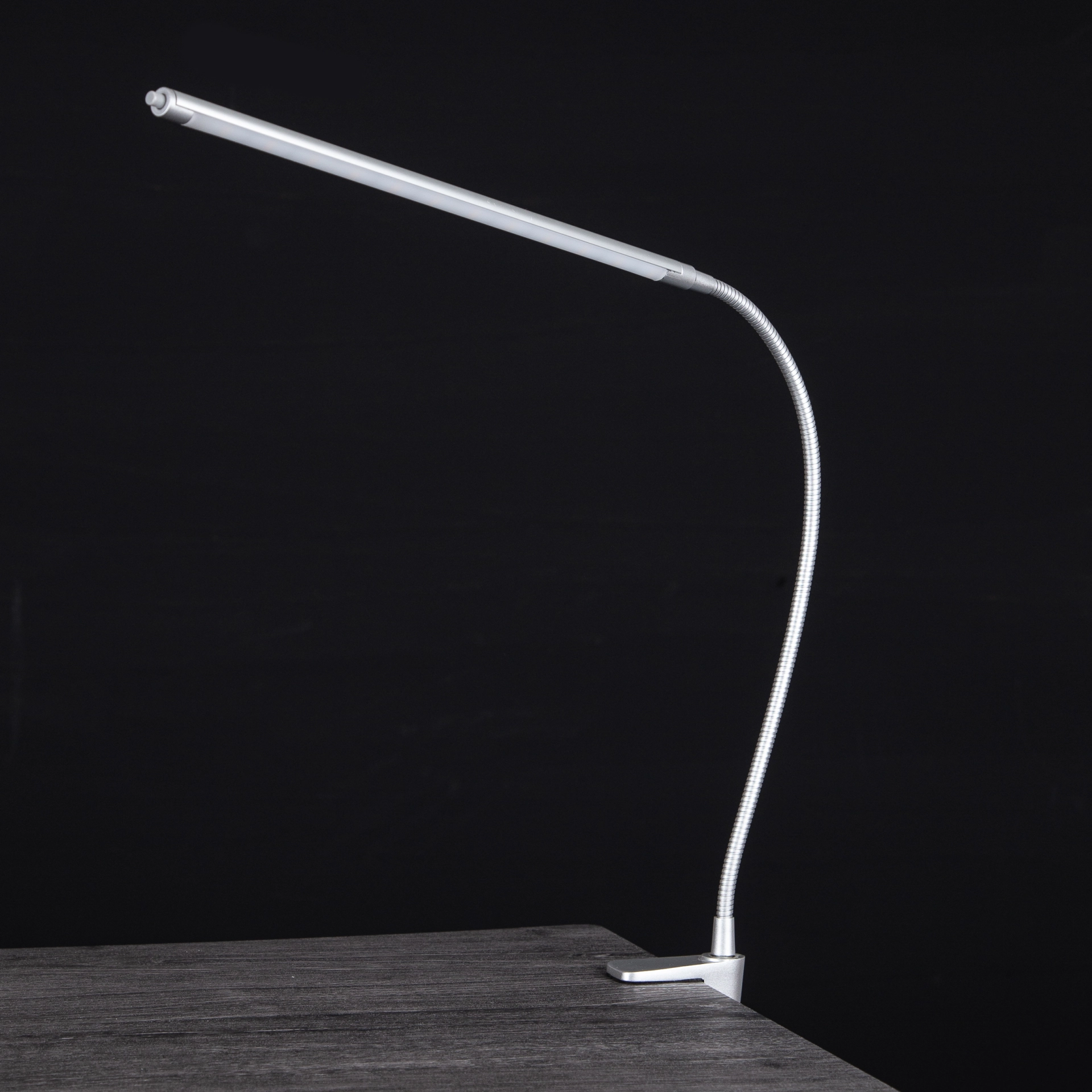 KLEMMSTRAHLER METALL SILBERFARBEN, 1XLED