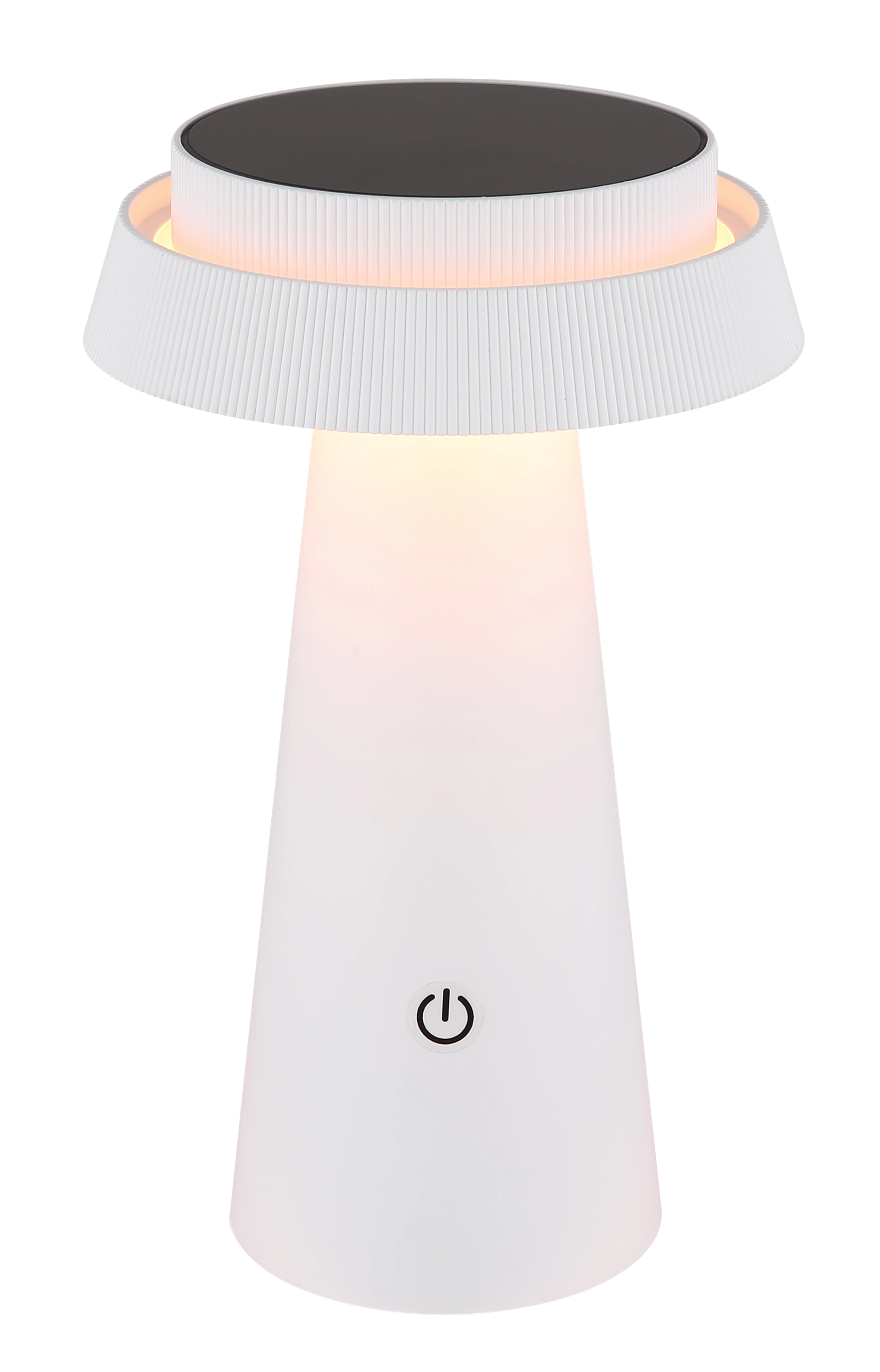 SOLARLEUCHTE KUNSTSTOFF WEIß, 1XLED