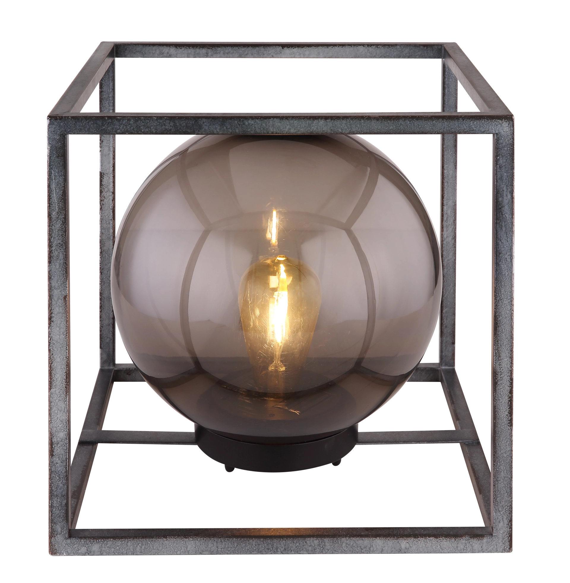 SOLARLEUCHTE METALL SCHWARZ, 1XLED