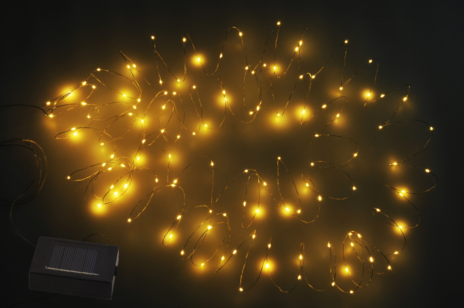 SOLARLEUCHTE KUNSTSTOFF KLAR, 120XLED