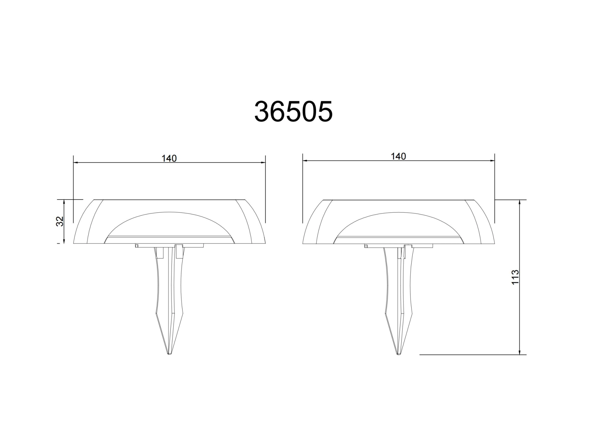SOLARLEUCHTE ALUMINIUM DRUCKGUSS SCHWARZ MATT, 1XL