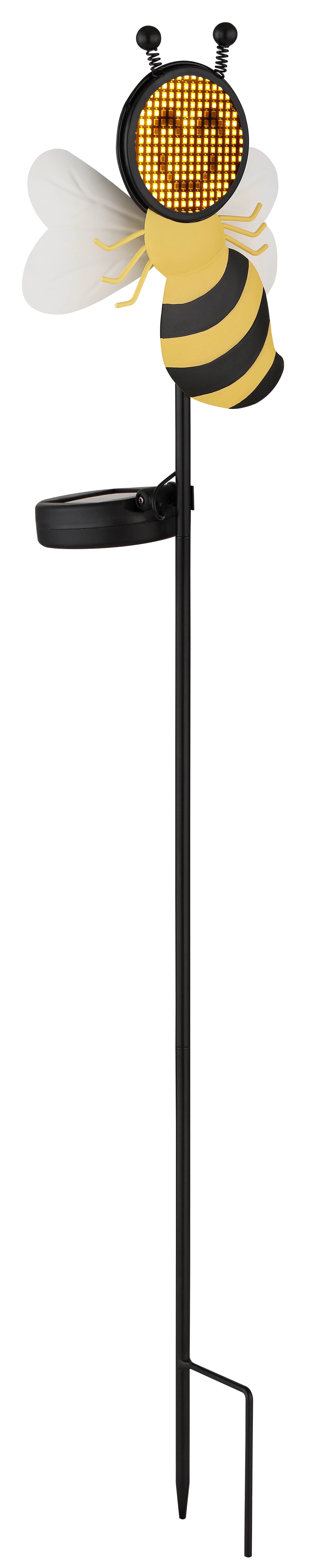 SOLARLEUCHTE METALL WEIß MATT, 200XLED