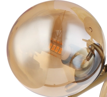 ERSATZGLAS AMBER, DURCHMESSER 12CM