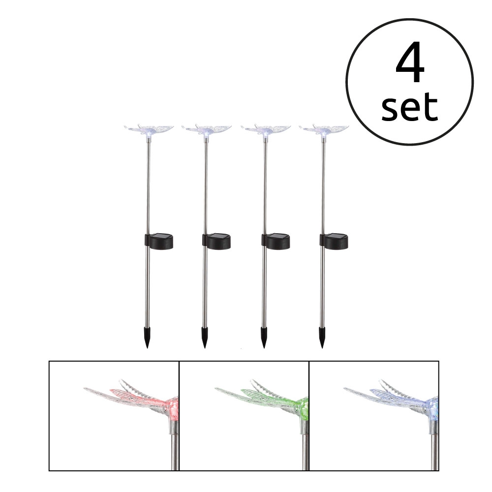 SOLARLEUCHTE EDELSTAHL, 1XRGB LED
