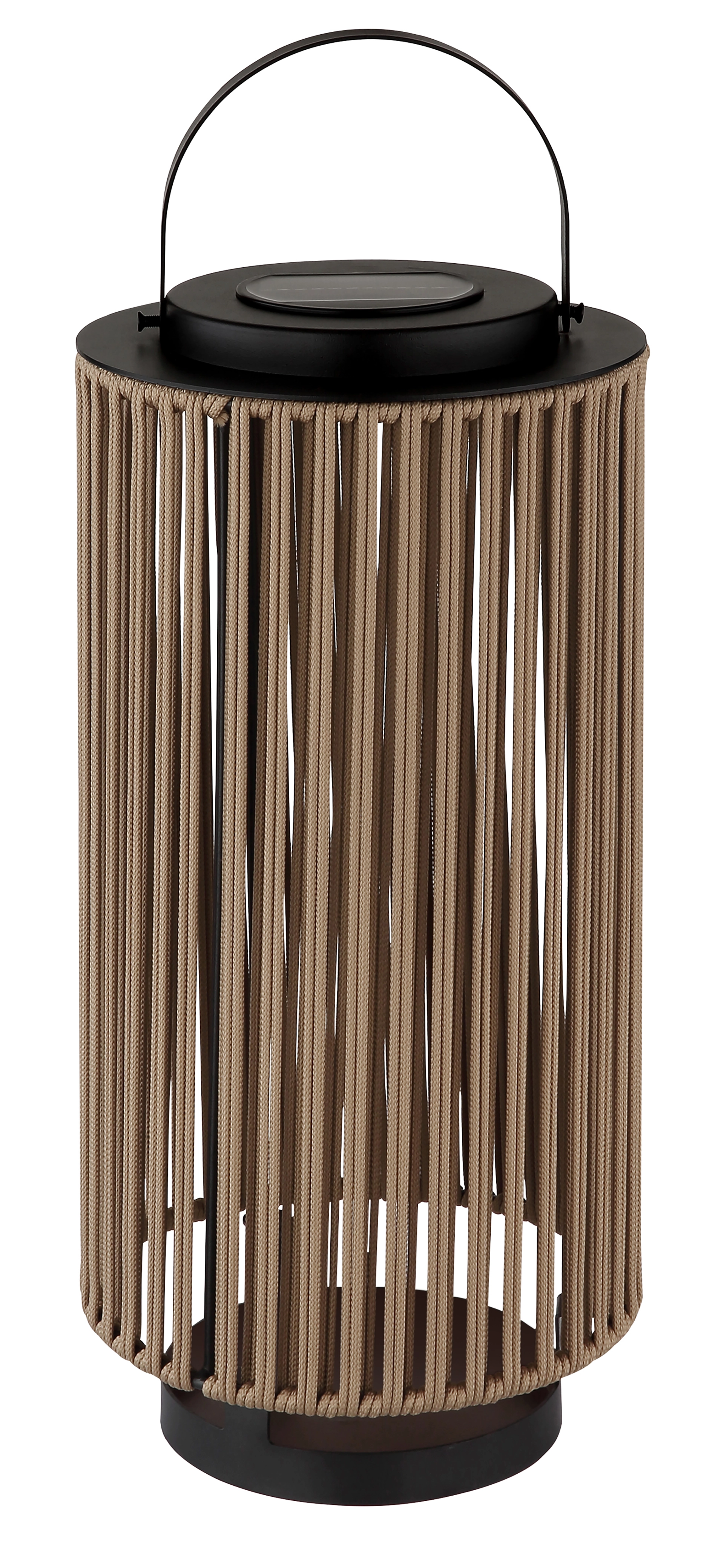 SOLARLEUCHTE METALL SCHWARZ MATT, 1XLED