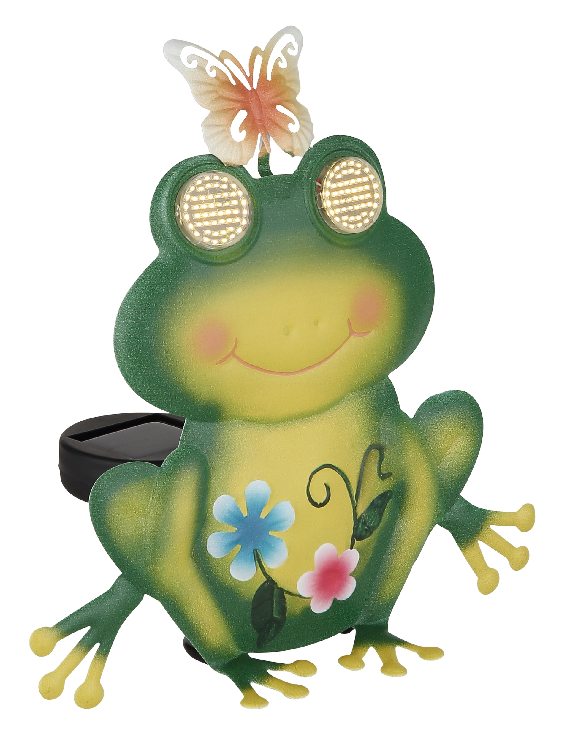 SOLARLEUCHTE METALL GRÜN, 104XLED