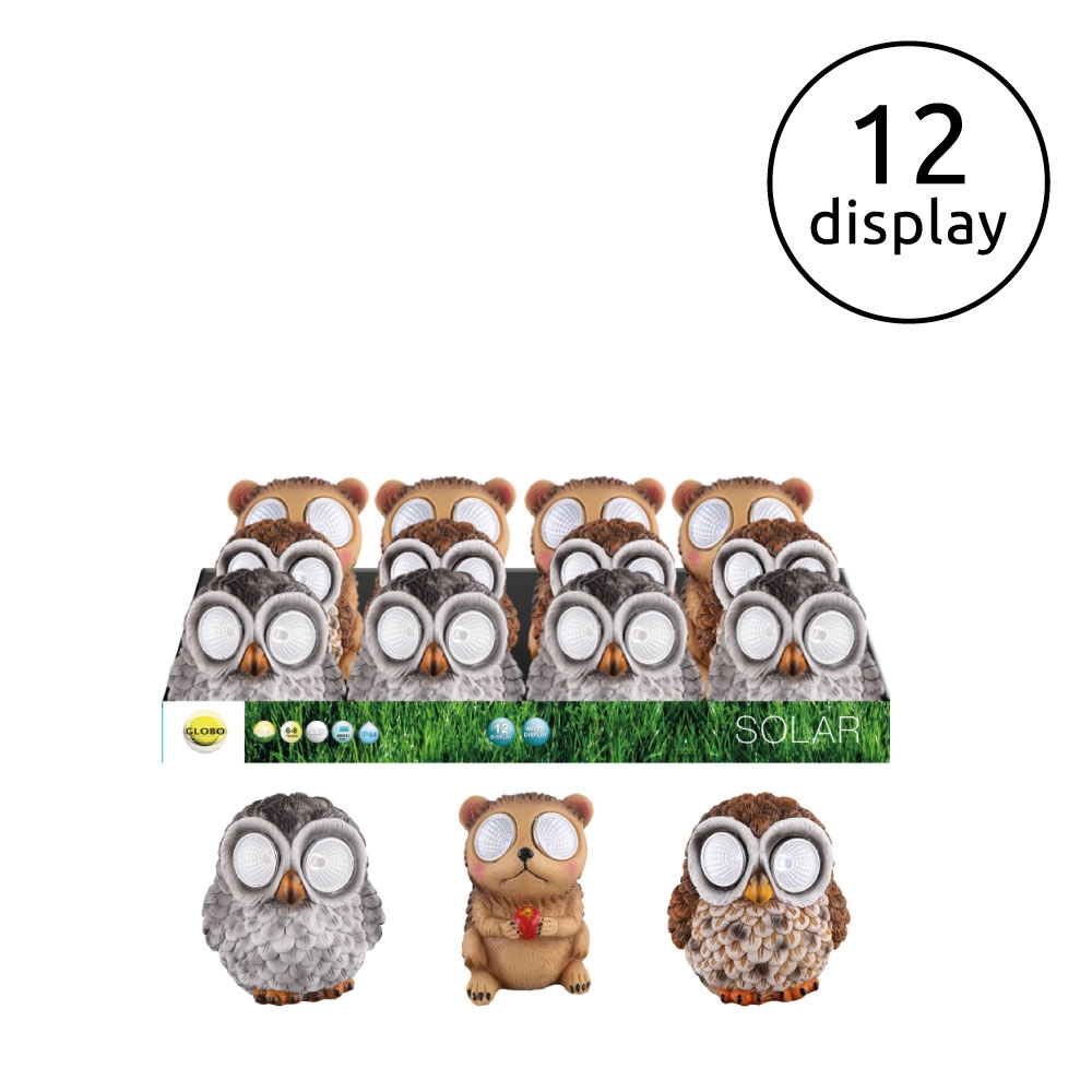 SOLARLEUCHTE KUNSTSTOFF BUNT, 2XLED