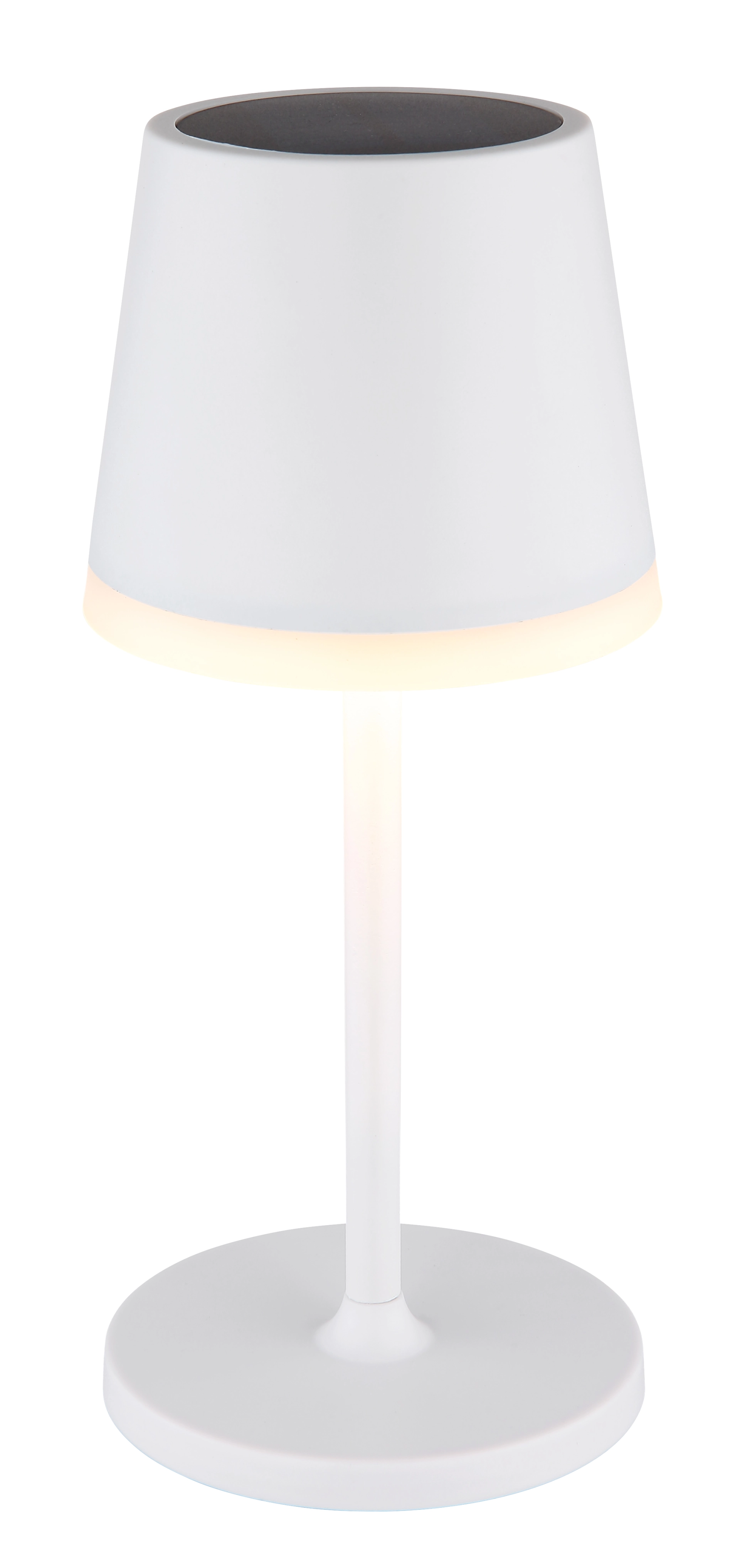 SOLARLEUCHTE METALL WEIß, 10XLED