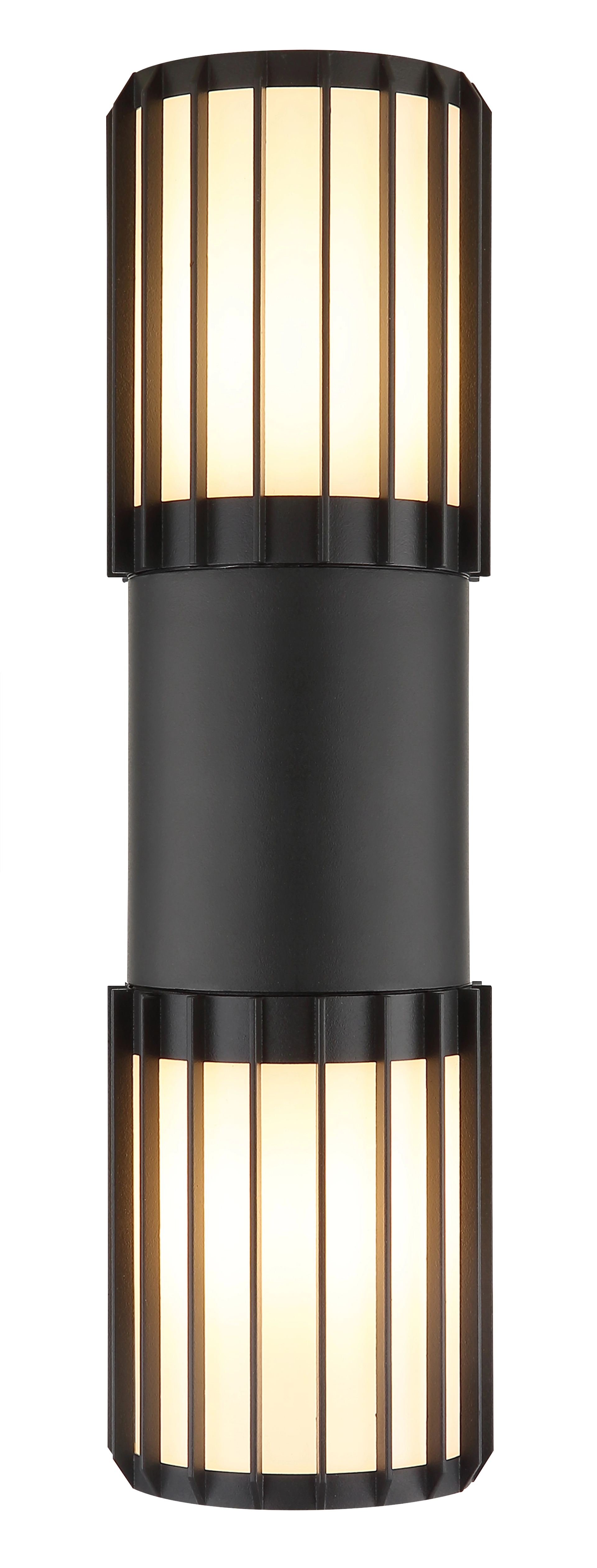 Außenleuchte MERVIN aus Aluminium in anthrazit matt mit opalem Kunststoffdiffusor, Globo 32160-2