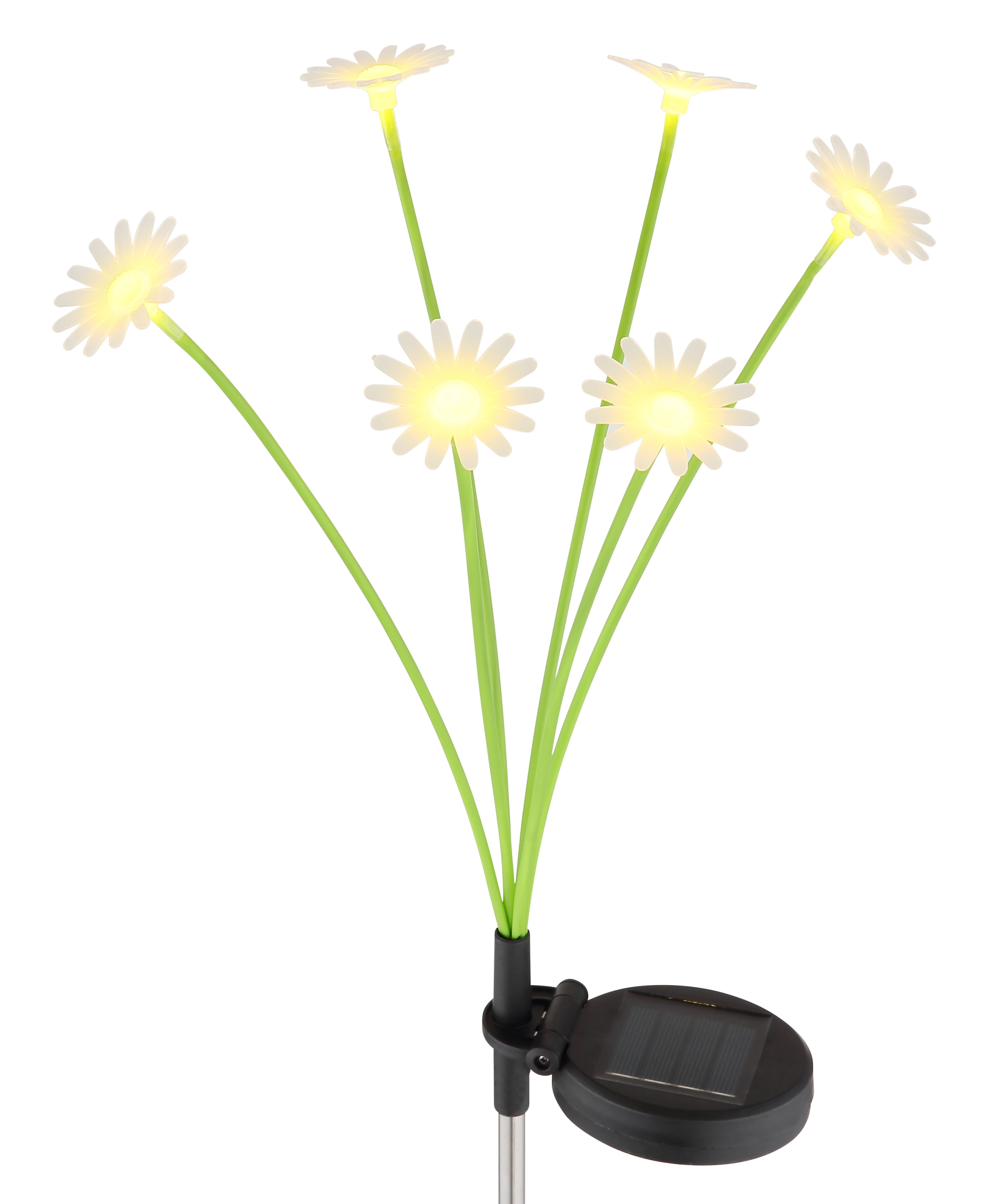 SOLARLEUCHTE EDELSTAHL, 6XLED