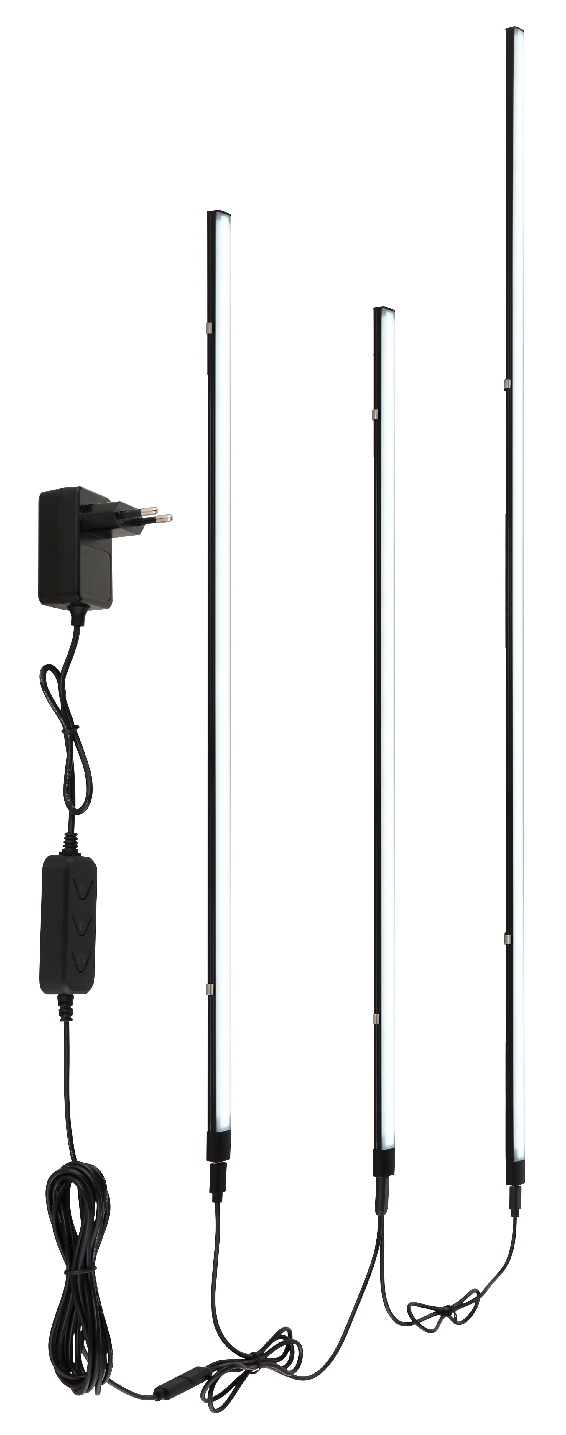 LED-BAND KUNSTSTOFF SCHWARZ MATT, 1XLED