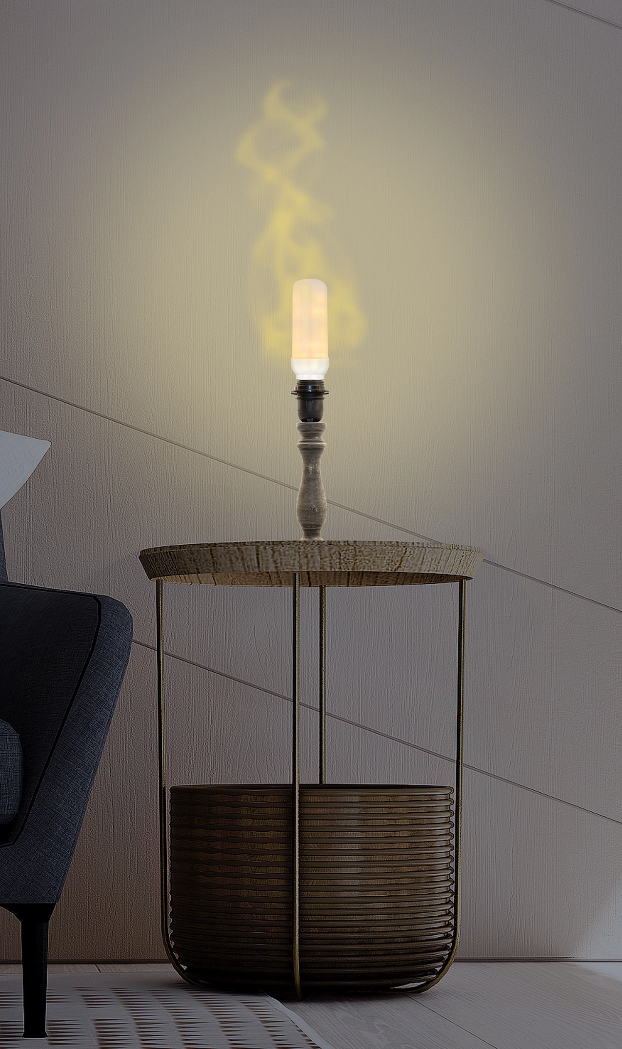 LED LEUCHTMITTEL KUNSTSTOFF OPAL, 1XE14 LED