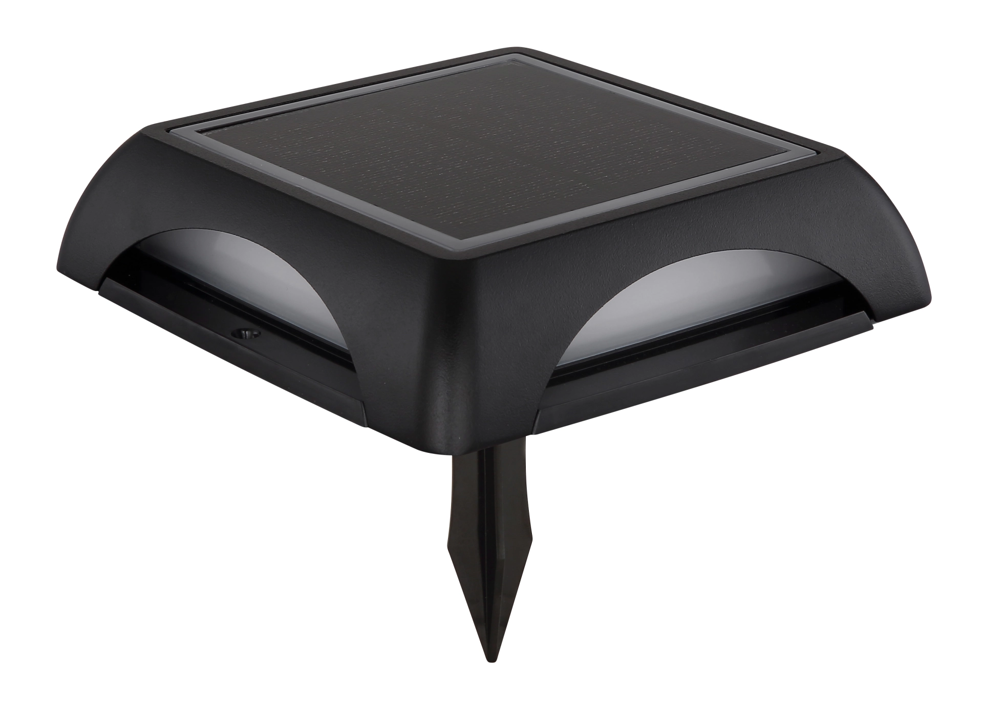 SOLARLEUCHTE ALUMINIUM DRUCKGUSS SCHWARZ MATT, 1XL