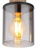 ERSATZGLAS RAUCHFARBEN, DURCHMESSER 10CM