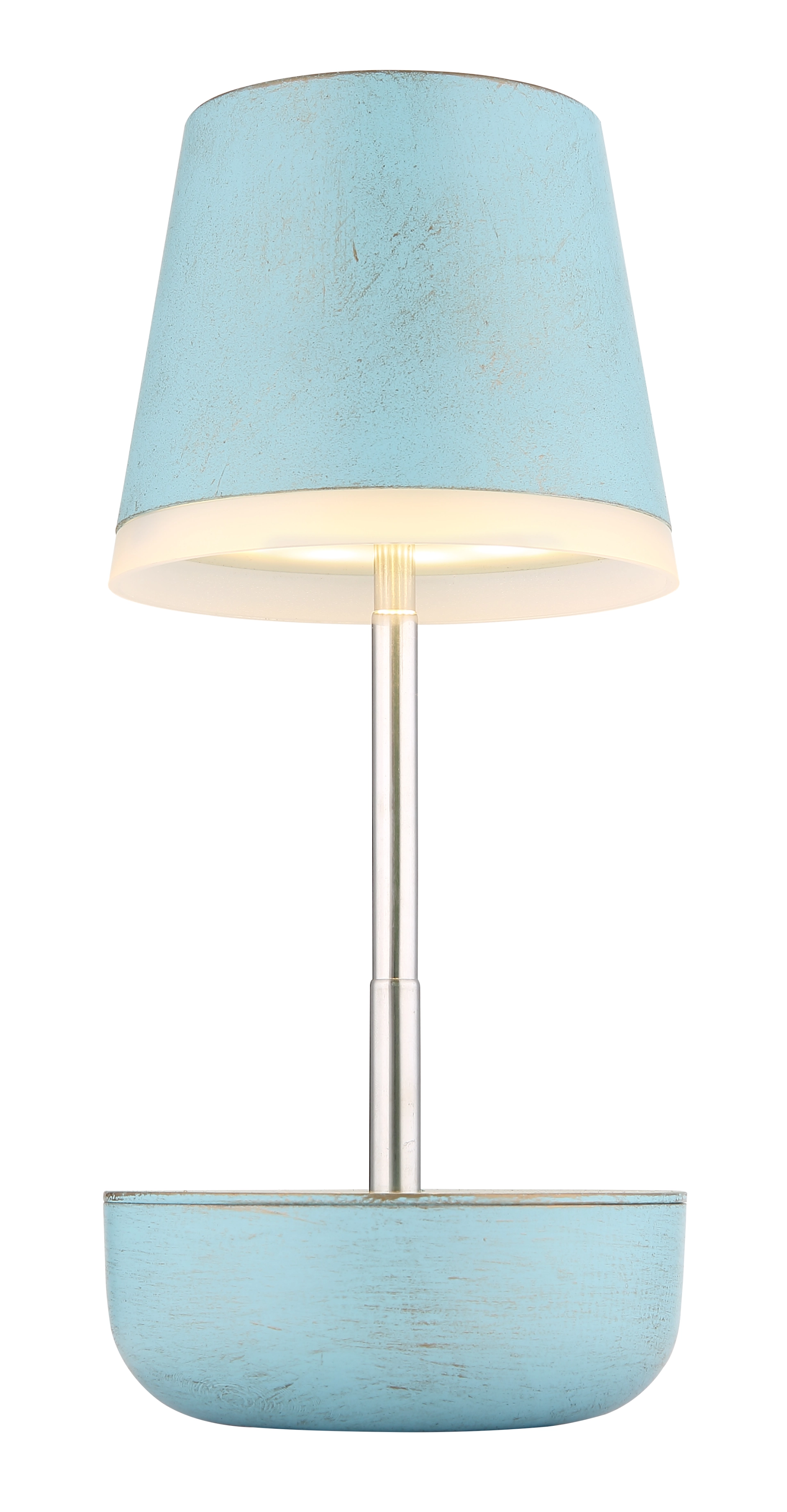 SOLARLEUCHTE KUNSTSTOFF BLAU, 10XLED