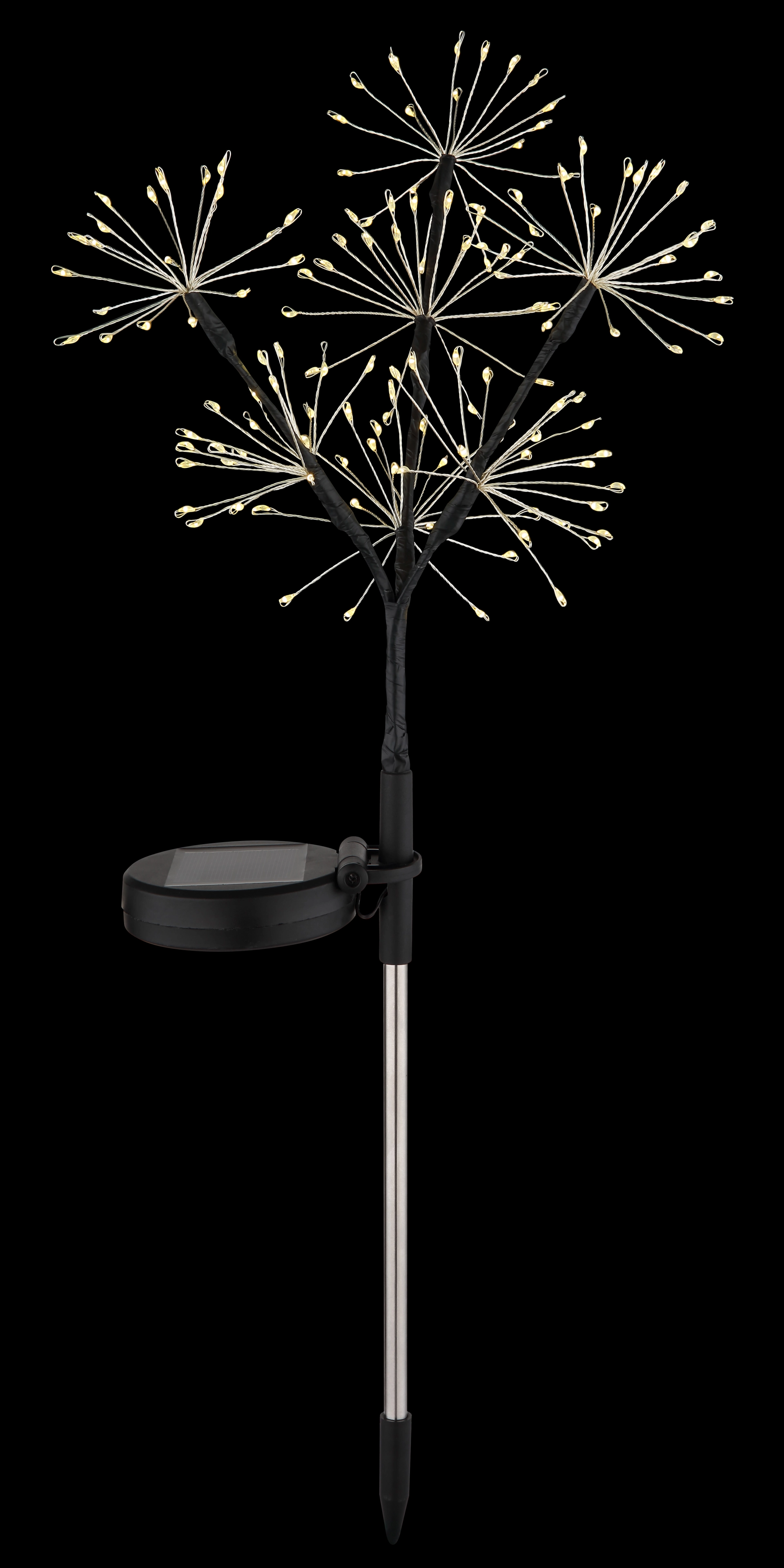 SOLARLEUCHTE EDELSTAHL, 3XLED