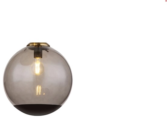 SPARE GLASS SMOKE/ BLACK, DIAMETER 300MM