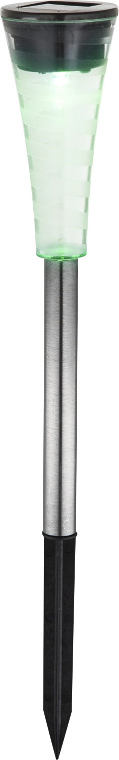 SOLARLEUCHTE EDELSTAHL, 1XRGB LED