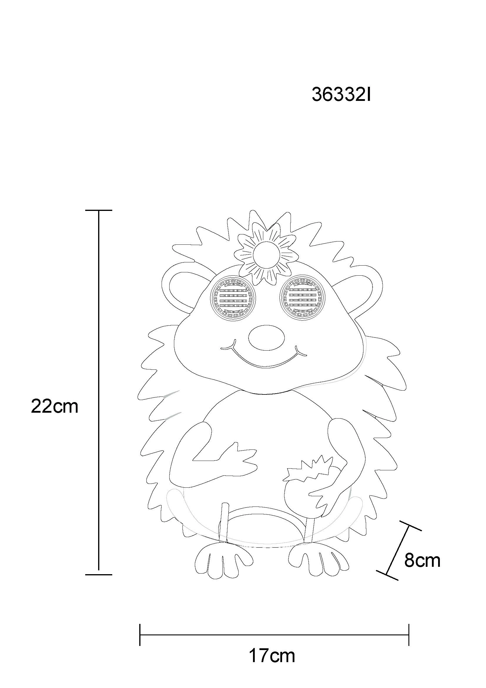 SOLARLEUCHTE METALL BRAUN, 104XLED