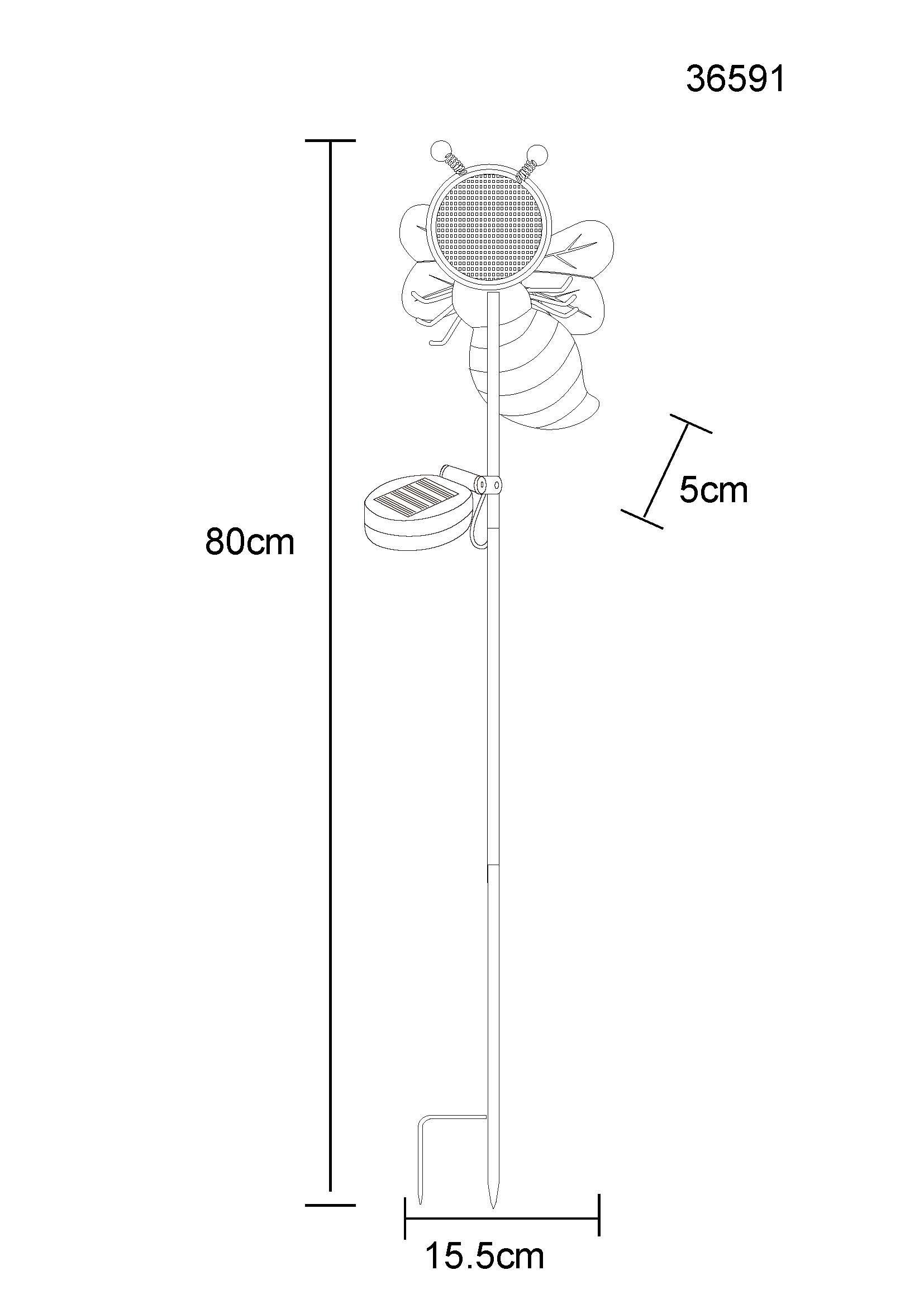 SOLARLEUCHTE METALL WEIß MATT, 200XLED