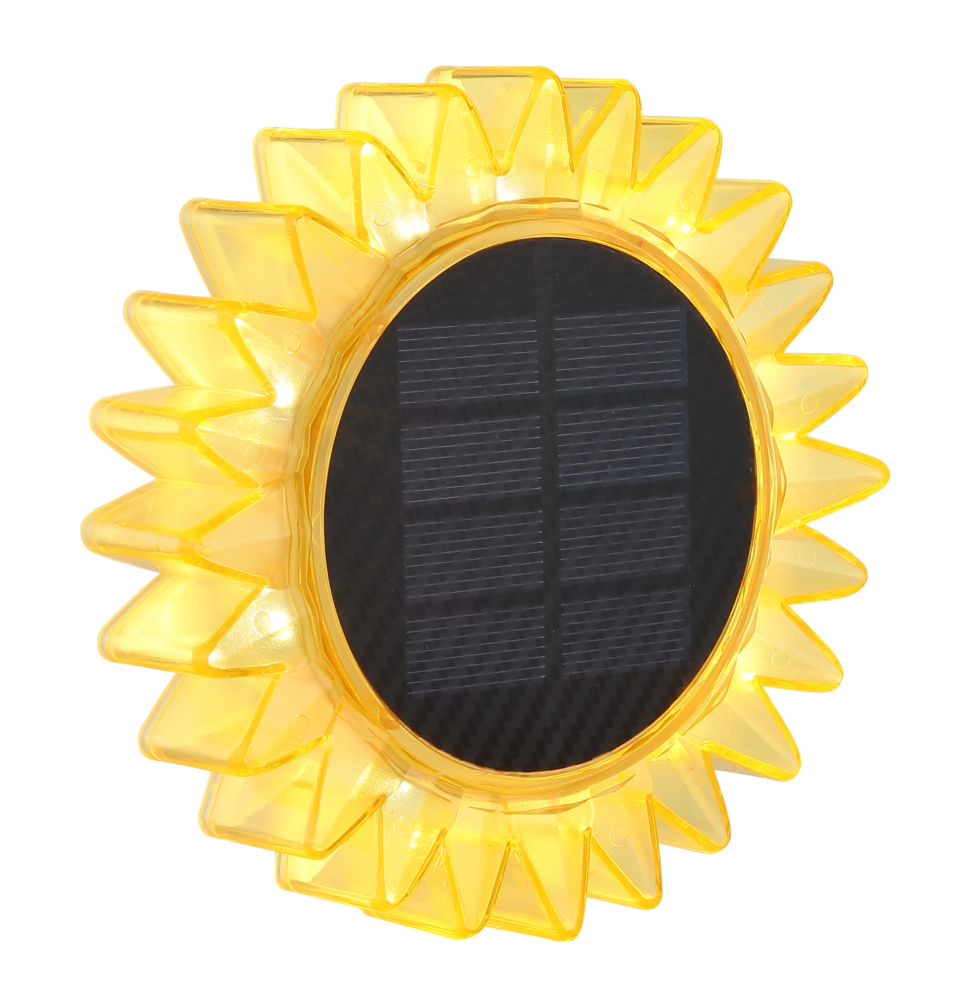 SOLARLEUCHTE KUNSTSTOFF SCHWARZ MATT, 8XLED