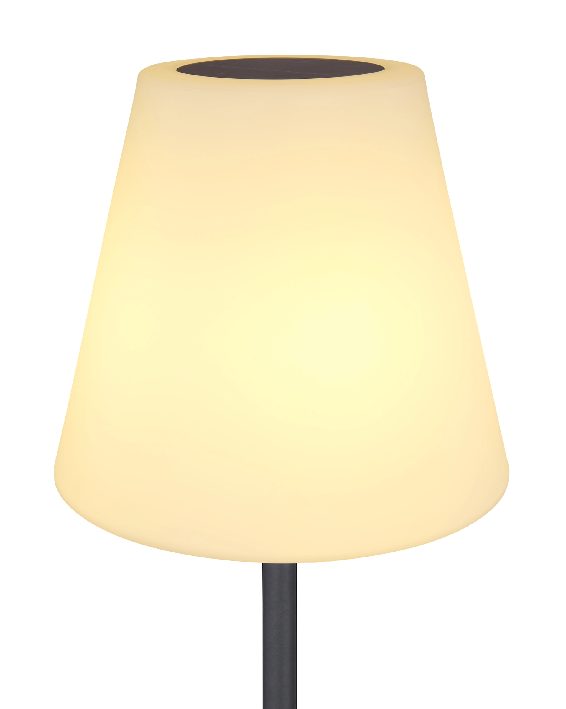 SOLARLEUCHTE METALL SCHWARZ, 1XLED