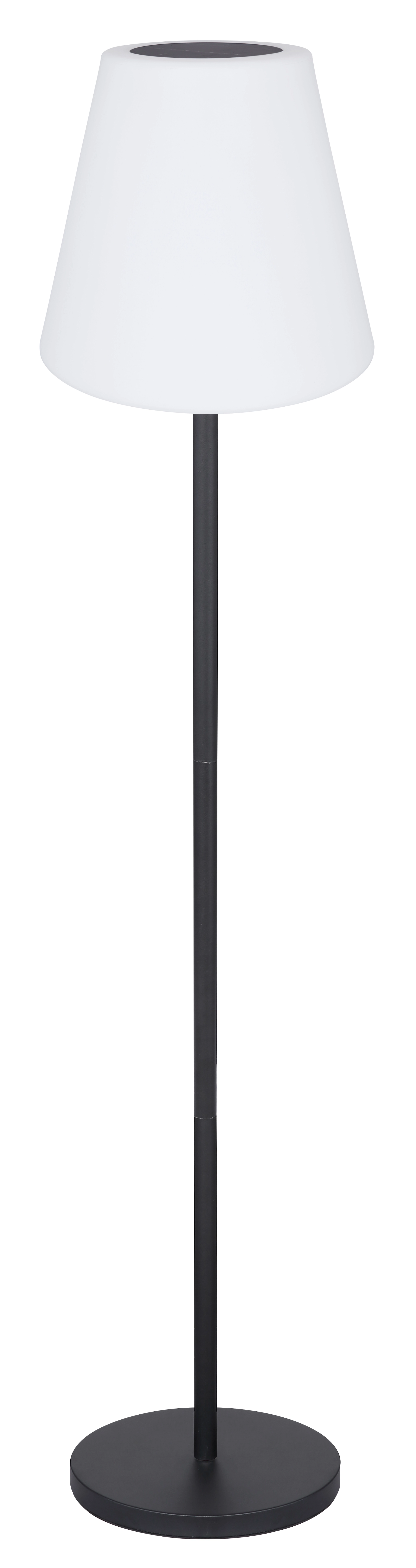 SOLARLEUCHTE METALL SCHWARZ, 1XLED