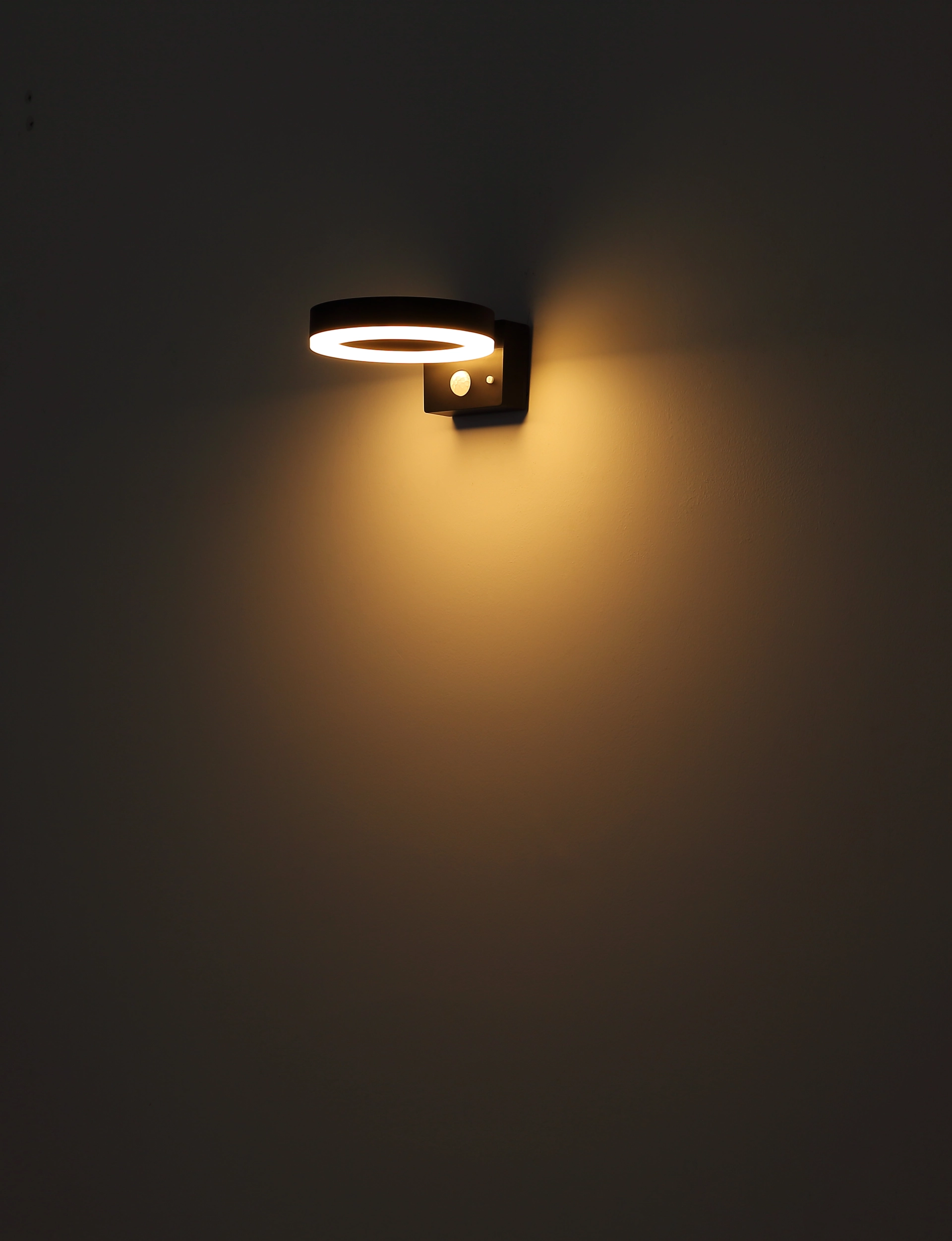 SOLARLEUCHTE KUNSTSTOFF SCHWARZ MATT, 1XLED